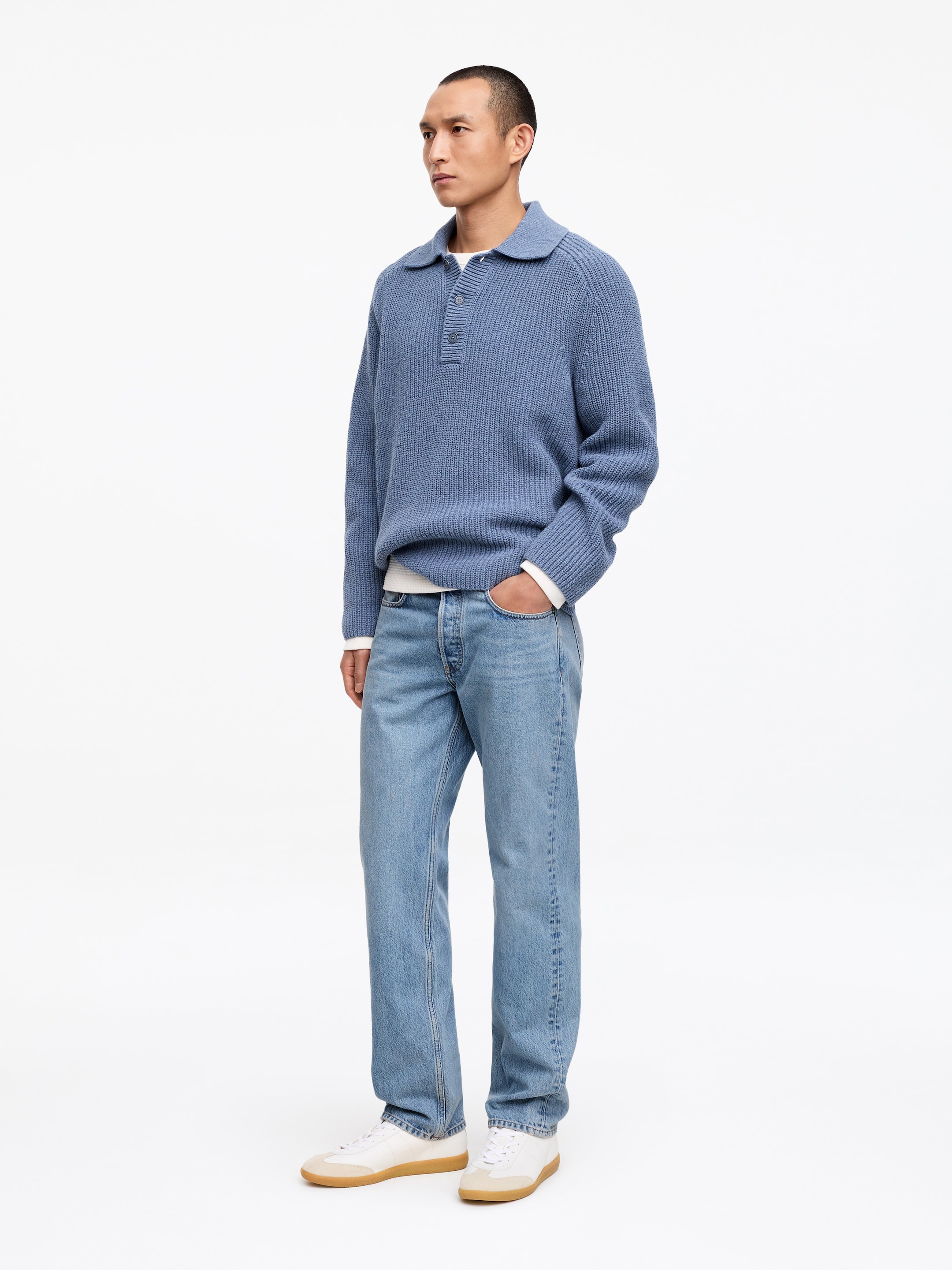 OCEAN Loose Straight Jeans - Blau - Loose Fit - Herren - StillMedia/Lookbook - 16