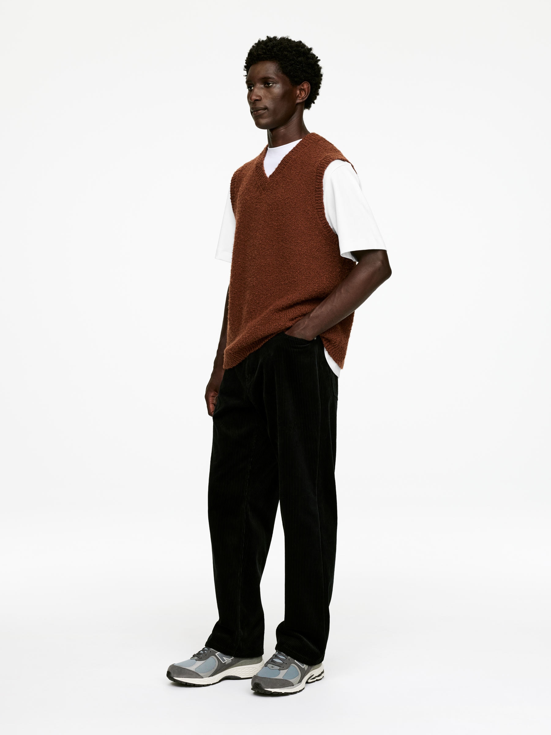 Interlock T-shirt - White - Loose fit - Men - StillMedia/Lookbook - 41