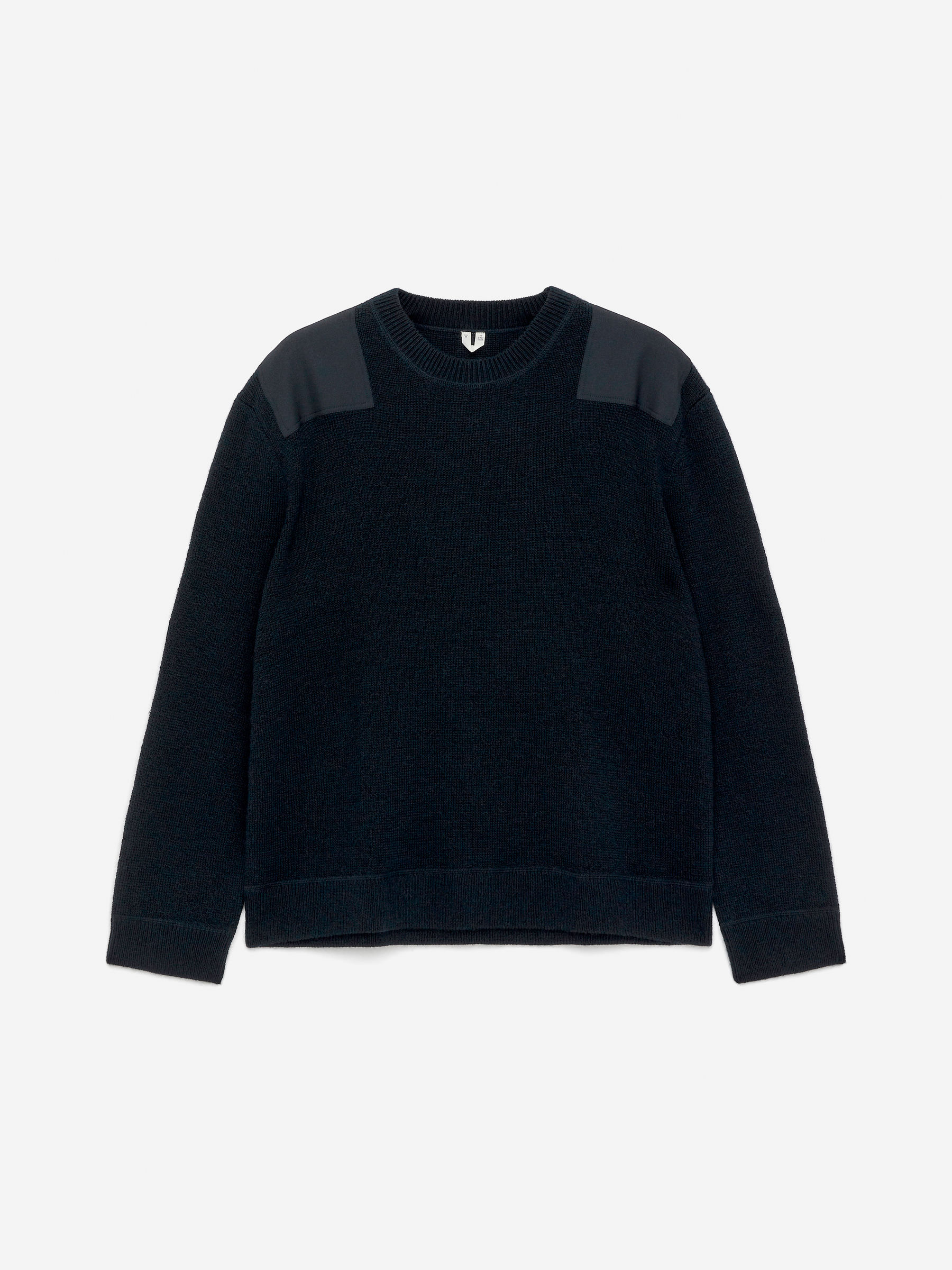 Patch-Detail Wool Jumper-#272930-16920