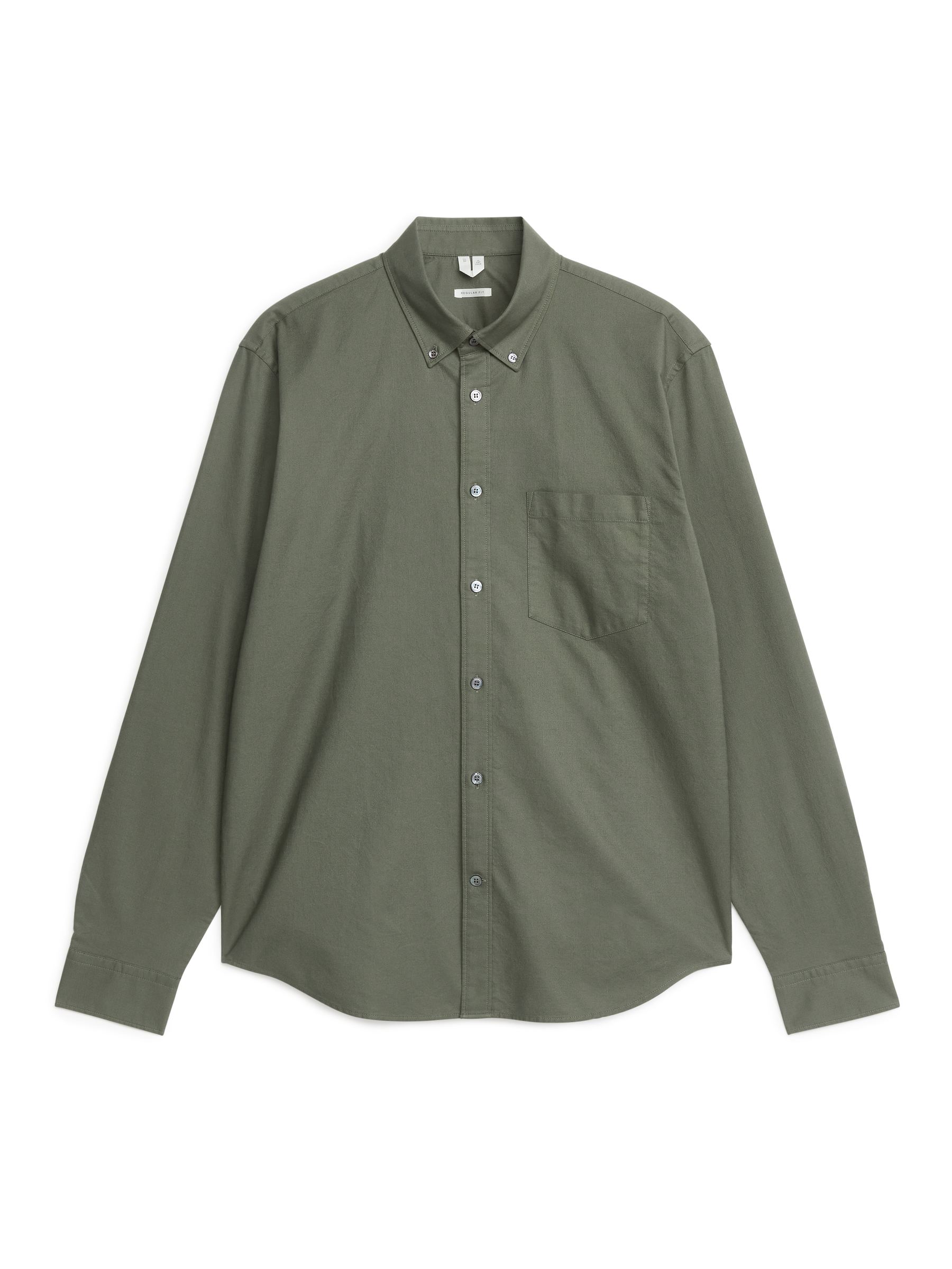 Oxford-Hemd - Khaki - Regular Fit - Herren - StillMedia/DescriptiveStillLife - 1