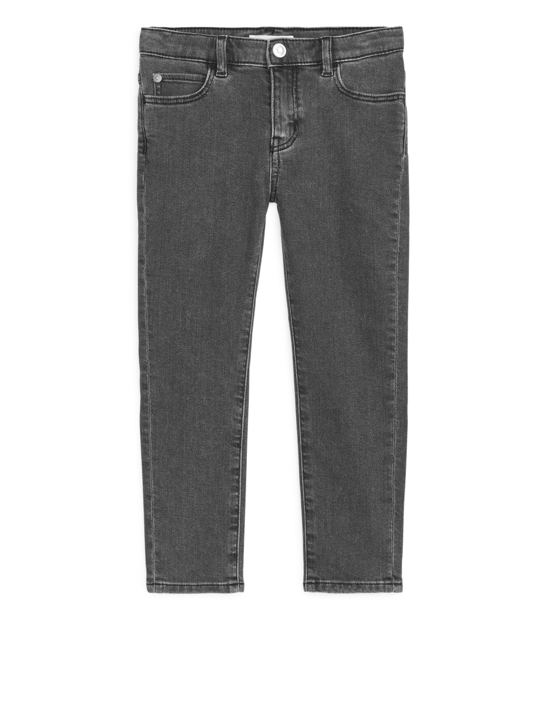 Slim Stretchjeans - Dark Grey - Regular Fit - Children - StillMedia/DescriptiveStillLife - 1