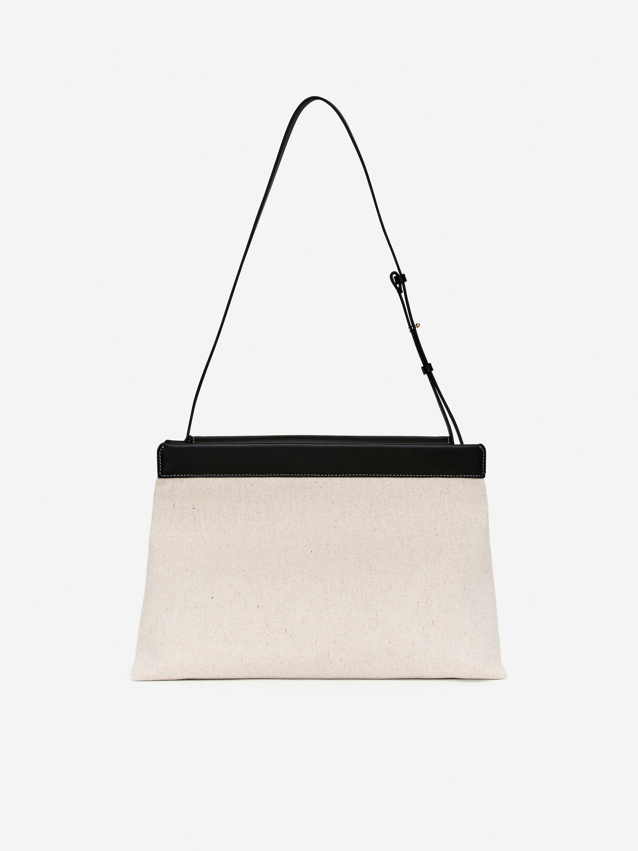 Canvas-Leather Bag - Light Beige - Women - StillMedia/DescriptiveStillLife - 5