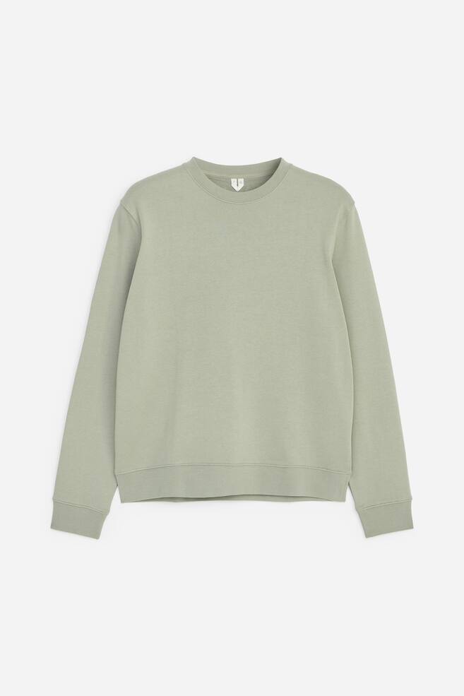 Mid-Weight Sweatshirt - Khaki Green/Dusty Blue/Dark Blue/Dark Blue/Black/Grey/Brown - 1