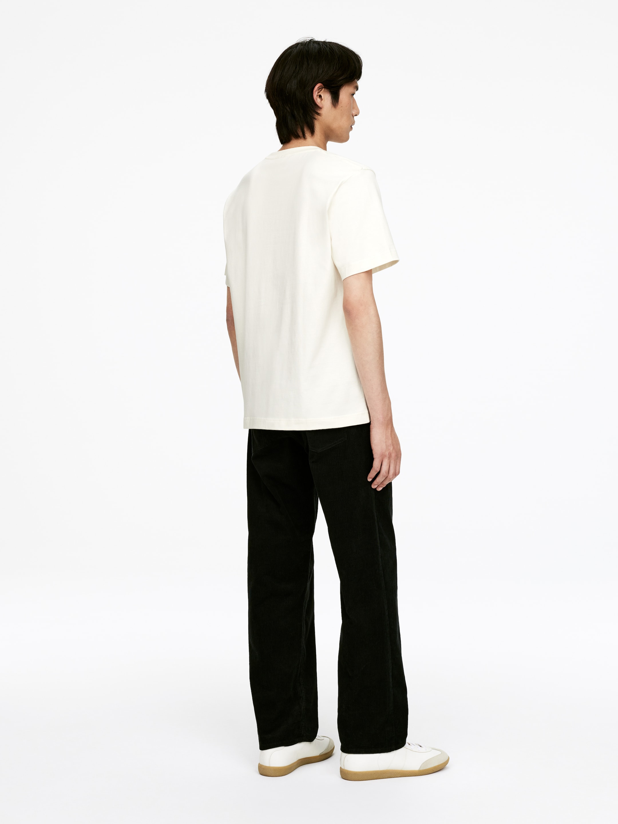 Größeres Bild ansehen: Lockeres T-Shirt, 220 GSM - Off-White - Men | H&M DE 2