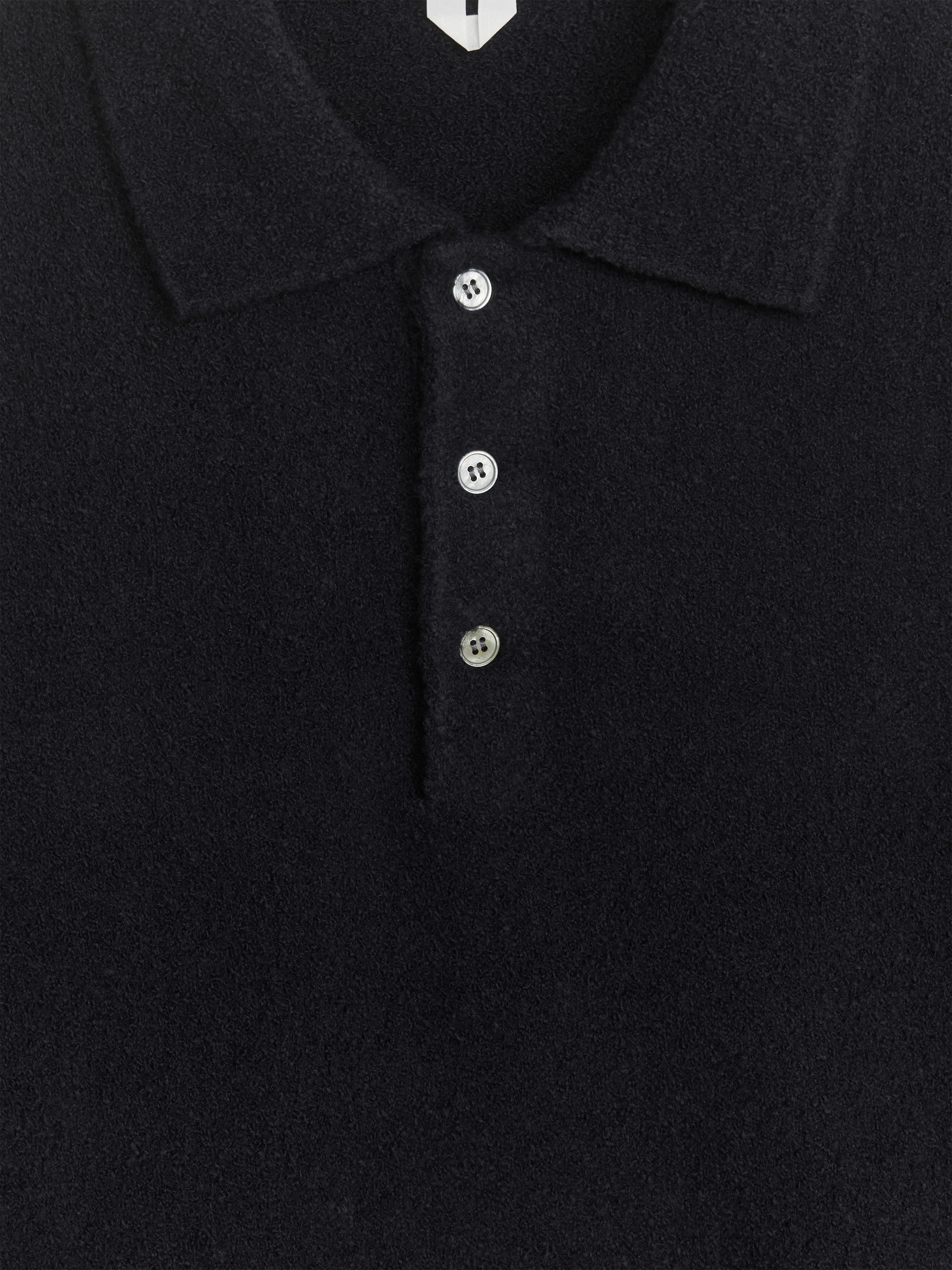 Stickad pikétröja - Mörkblå - Regular fit - Men - StillMedia/DescriptiveDetail - 2