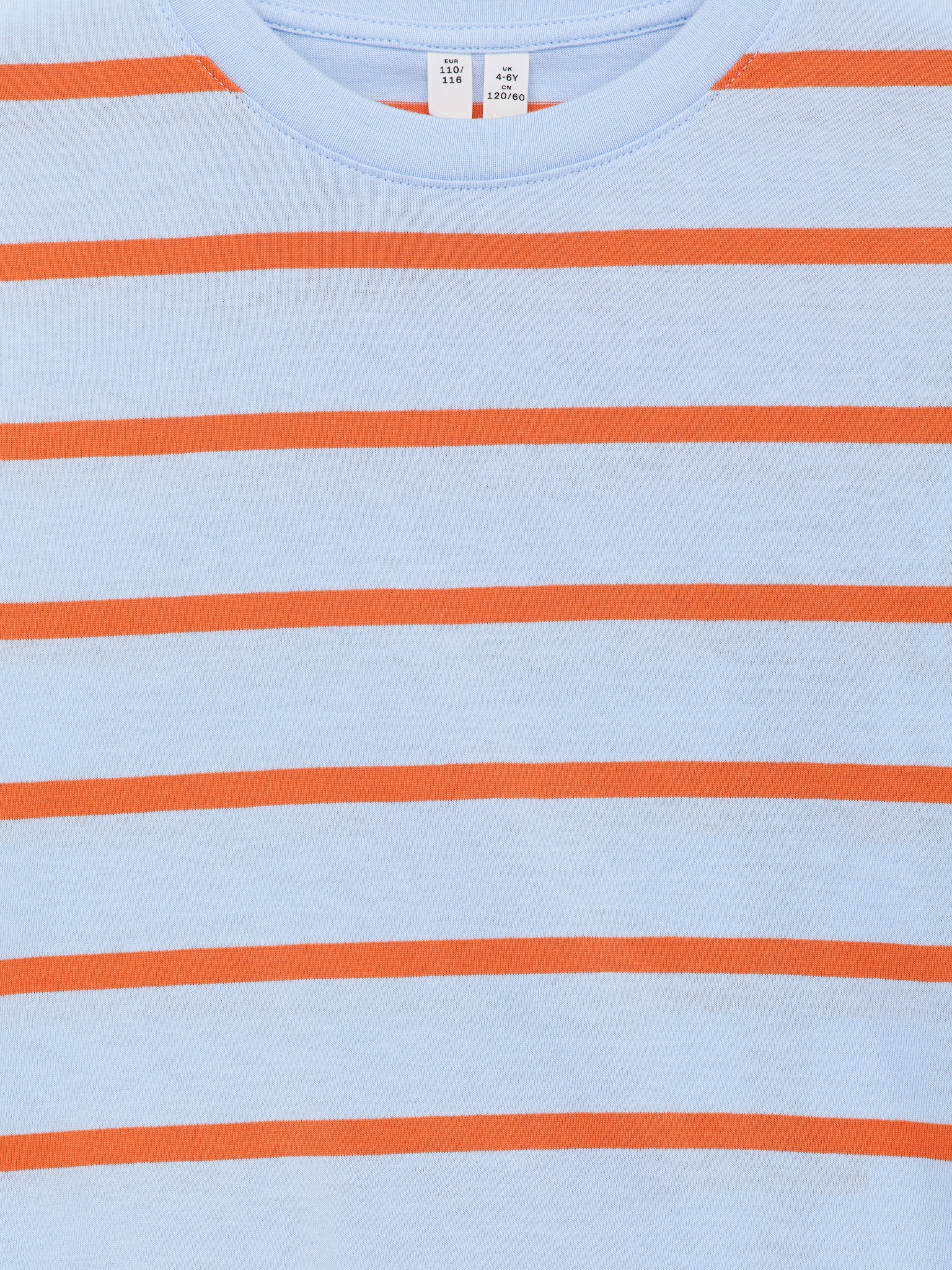 T-shirt à manches longues - Bleu clair/Orange/Vert foncé/Bleu clair/Bleu/Blanc - 3