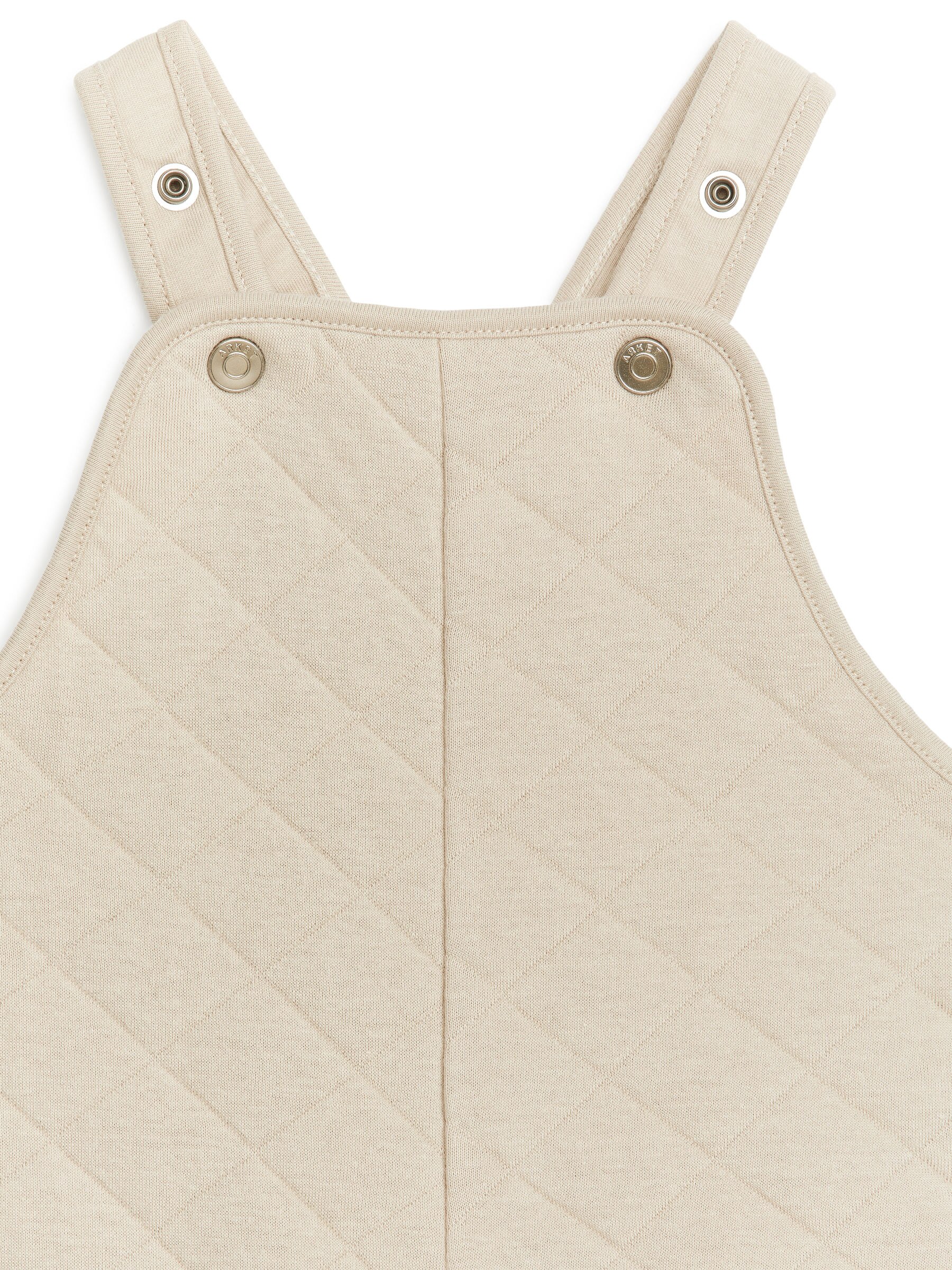 Gesteppte Latzhose - Beige - Regular Fit - Kinder - StillMedia/DescriptiveDetail - 1