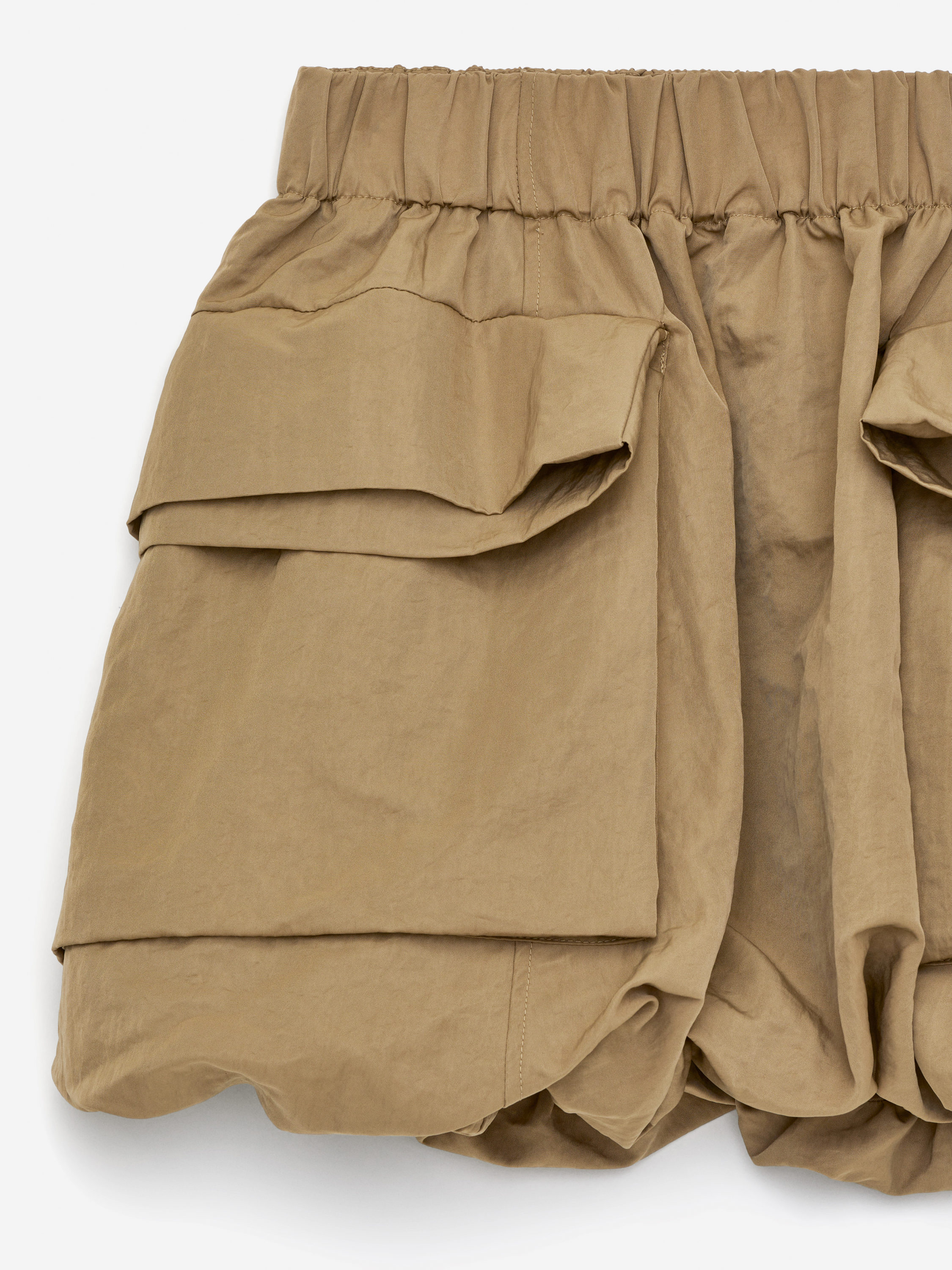 Mini Bubble Skirt - Dark Beige - Regular fit - Women - StillMedia/DescriptiveDetail - 2