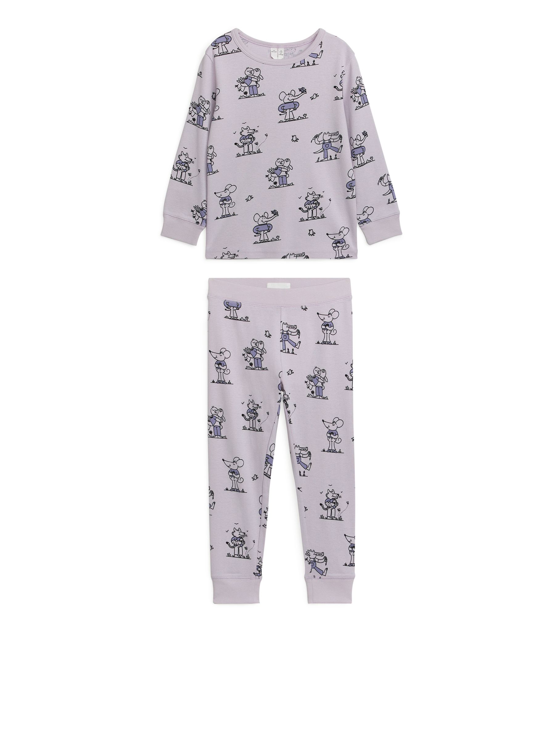 Jersey-Pyjama - Flieder - Regular Fit - Kinder - StillMedia/DescriptiveStillLife - 3