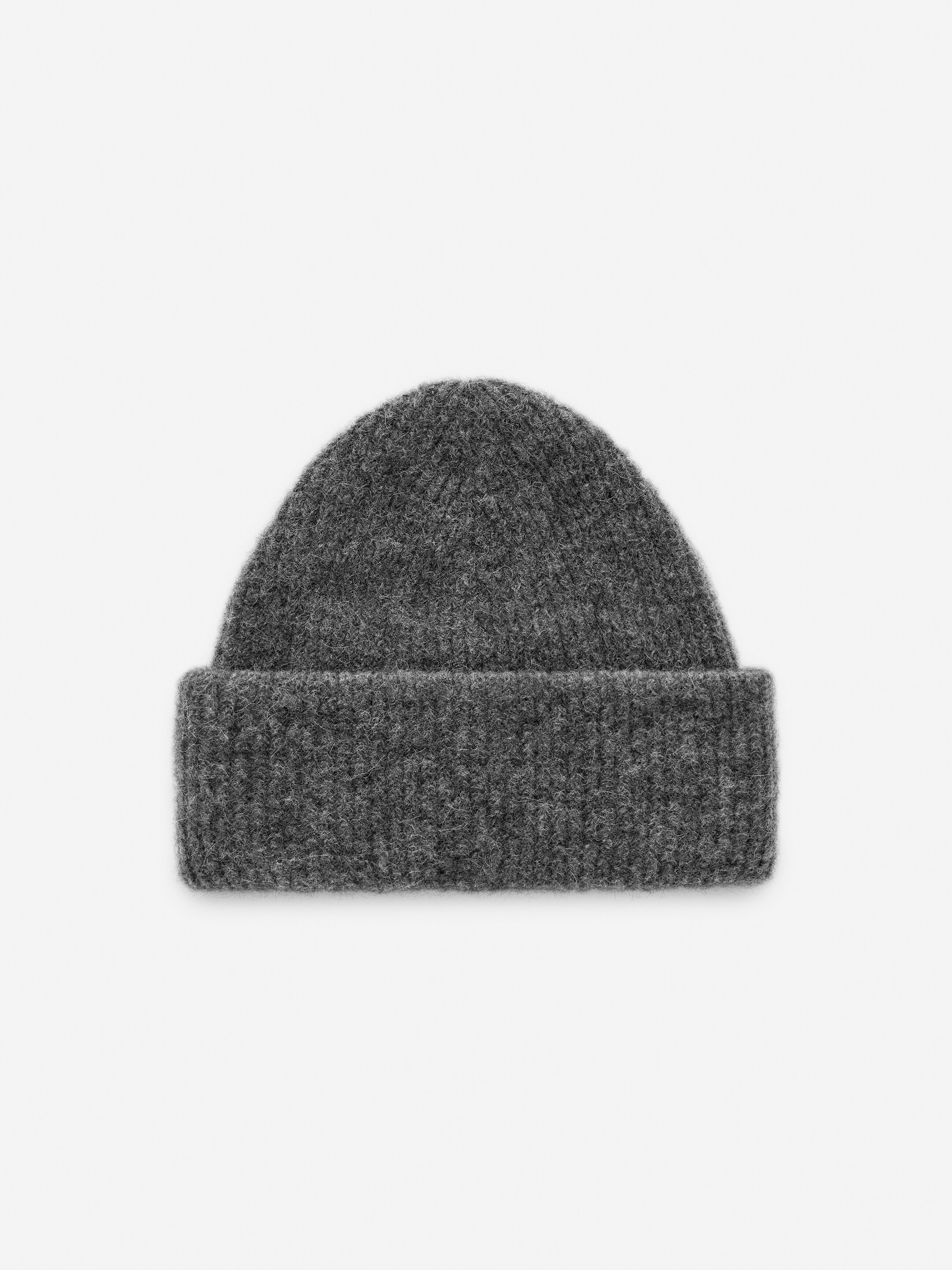 Größeres Bild anzeigen: Beanie aus Alpaka- und Merinowolle  - Dunkelgrau - Ladies | H&M AT 3