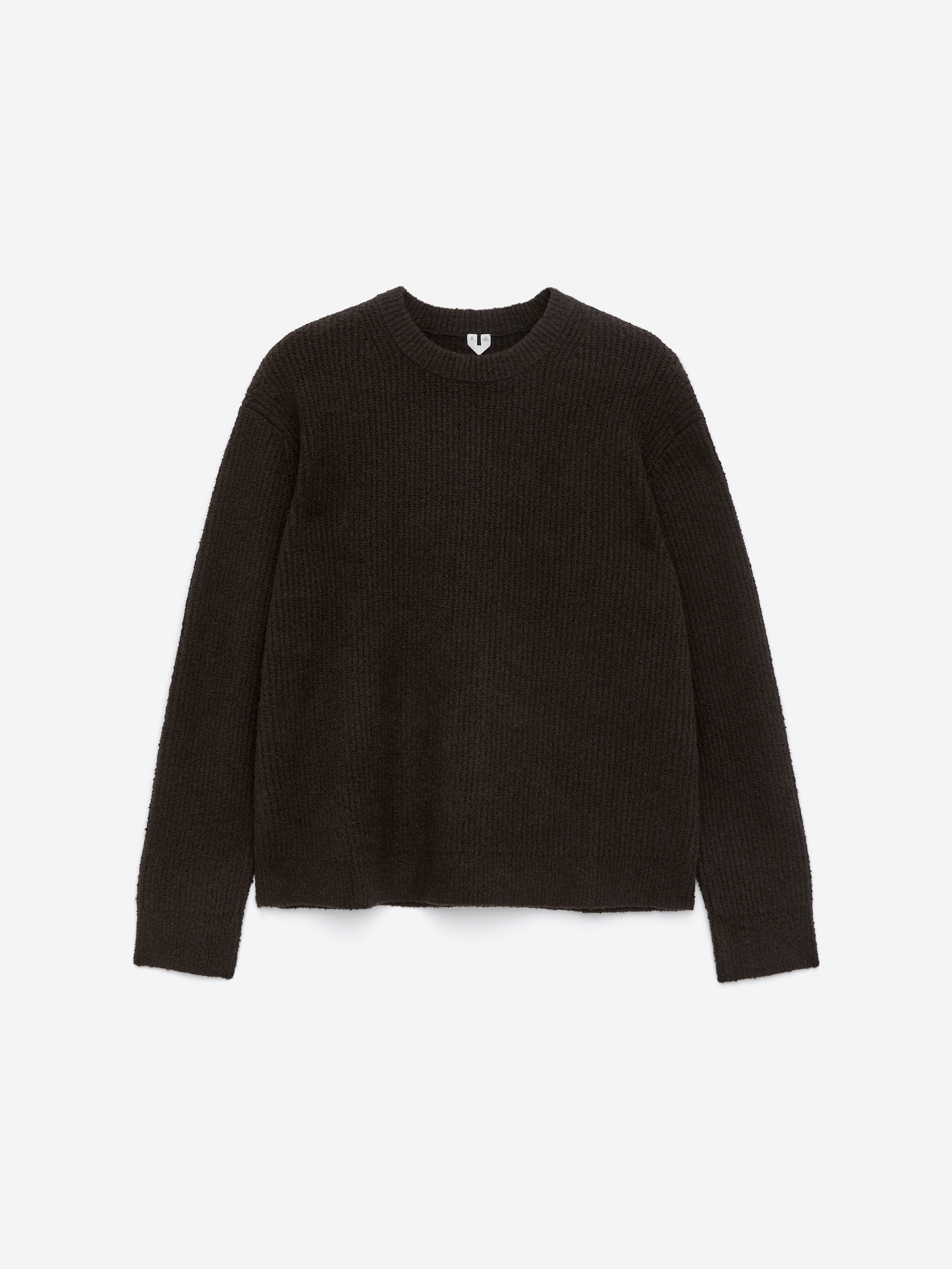 Cotton-Blend Jumper-#3F3838-16166