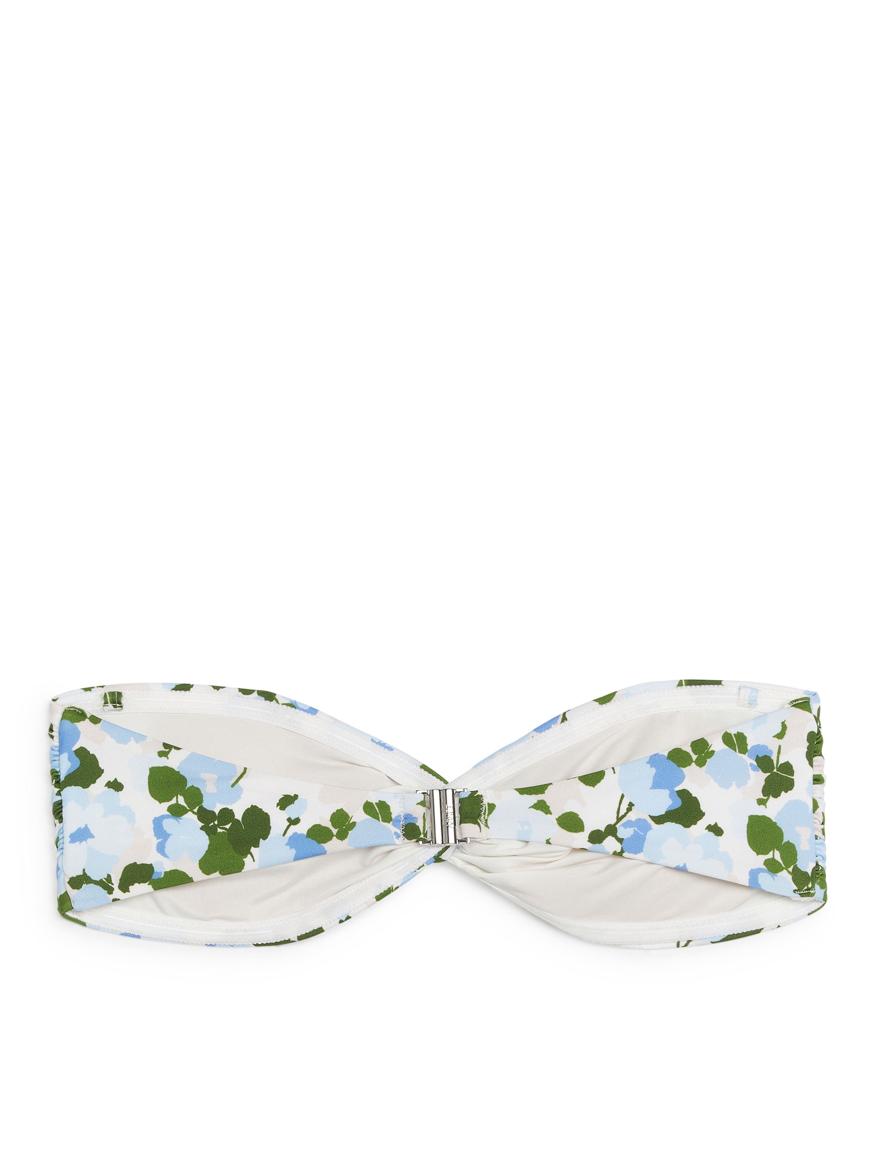 Bandeau Bikini Top - White/Multi-Colour - Women - StillMedia/DescriptiveStillLife - 1