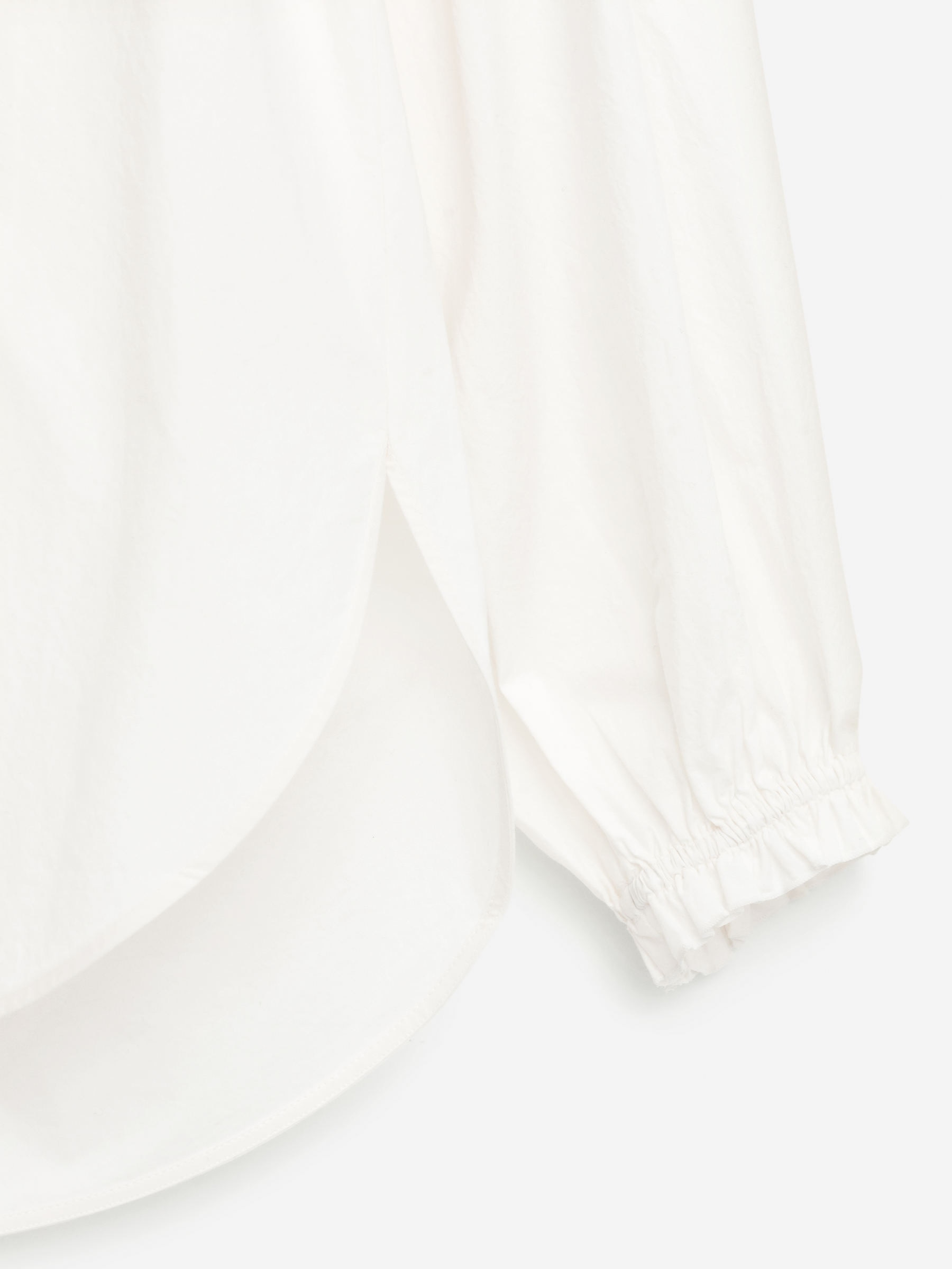 Volume-Sleeve Blouse - White - Regular fit - Women - StillMedia/DescriptiveDetail - 2