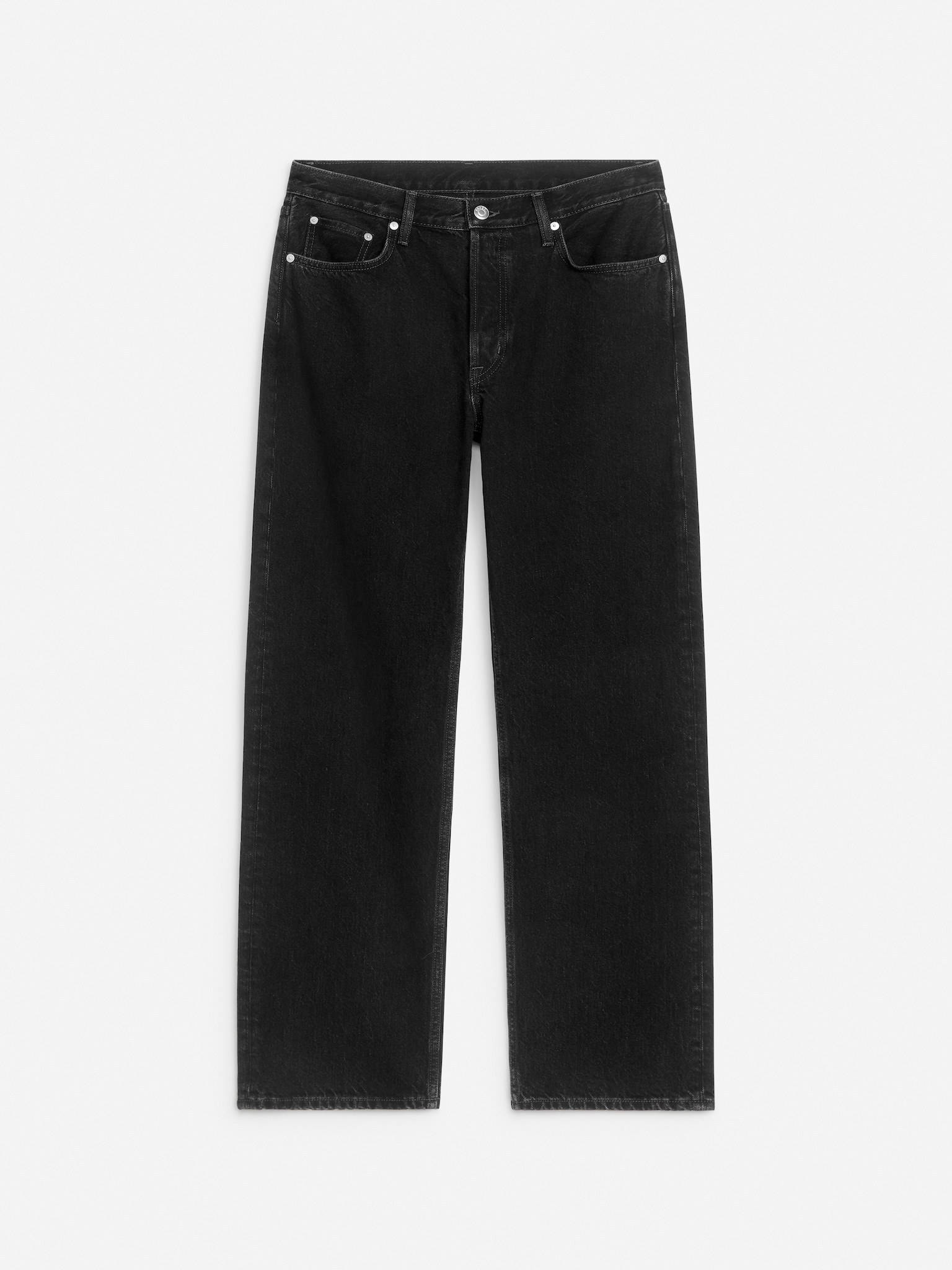 SHORE Boyfriend-Jeans - Schwarz/Mittelblau/Grau - 1