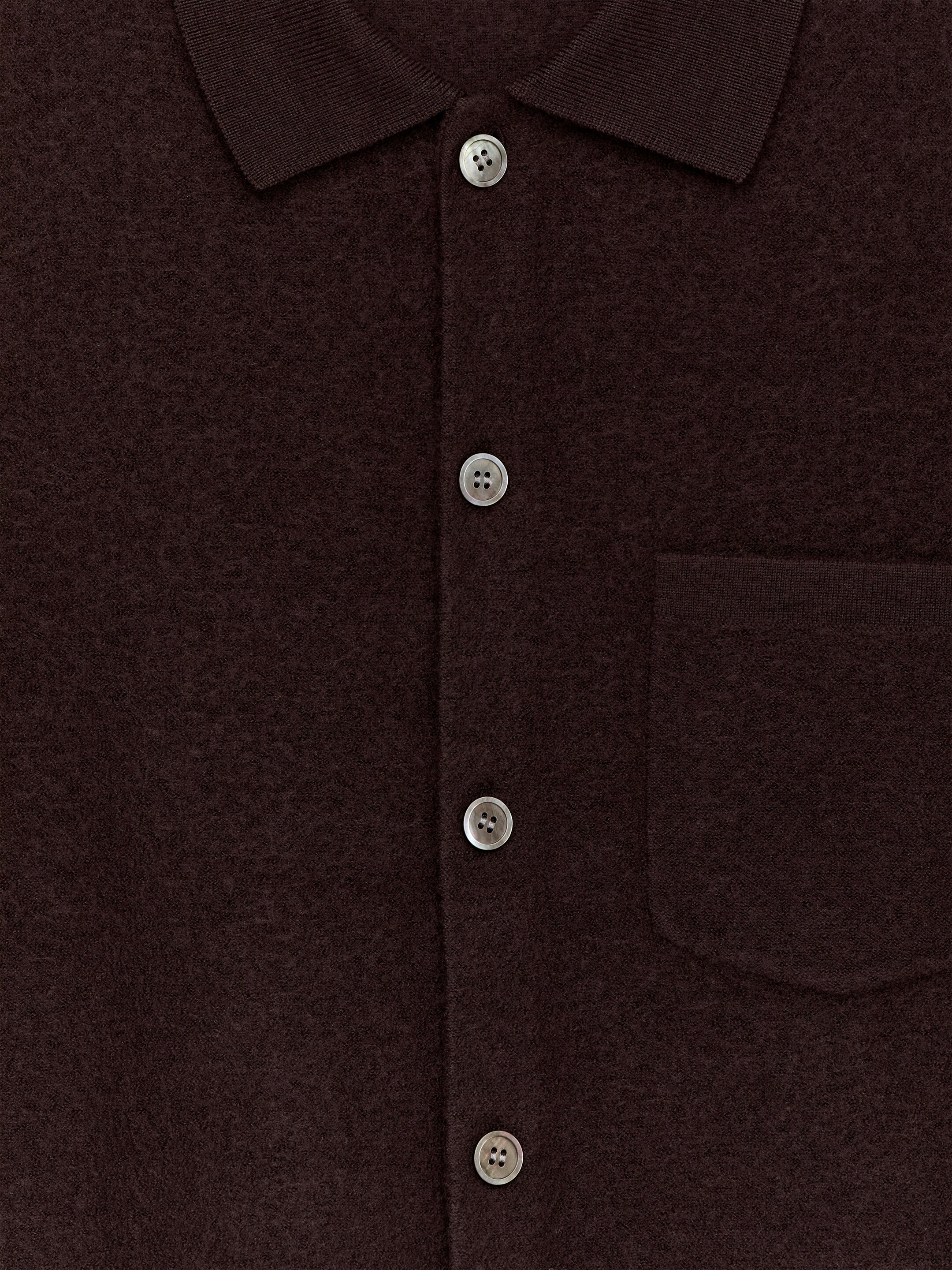 Visualizza immagine più grande: Cardigan in lana cotta - Marrone - UOMO | H&M IT 6