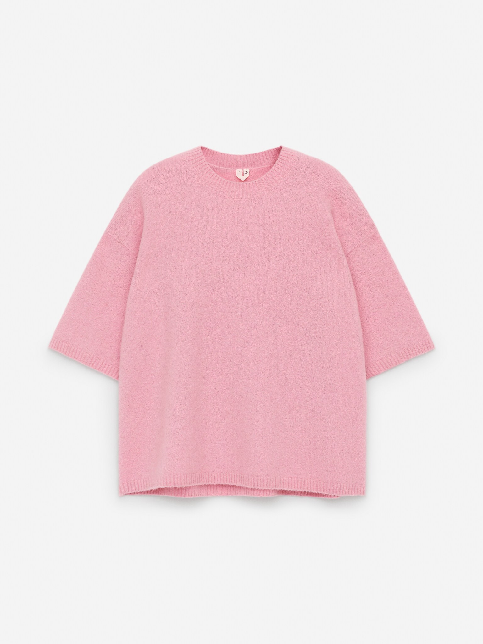 Alpaca-Wool Blend Jumper - Pink/Lilac/Dark Blue
