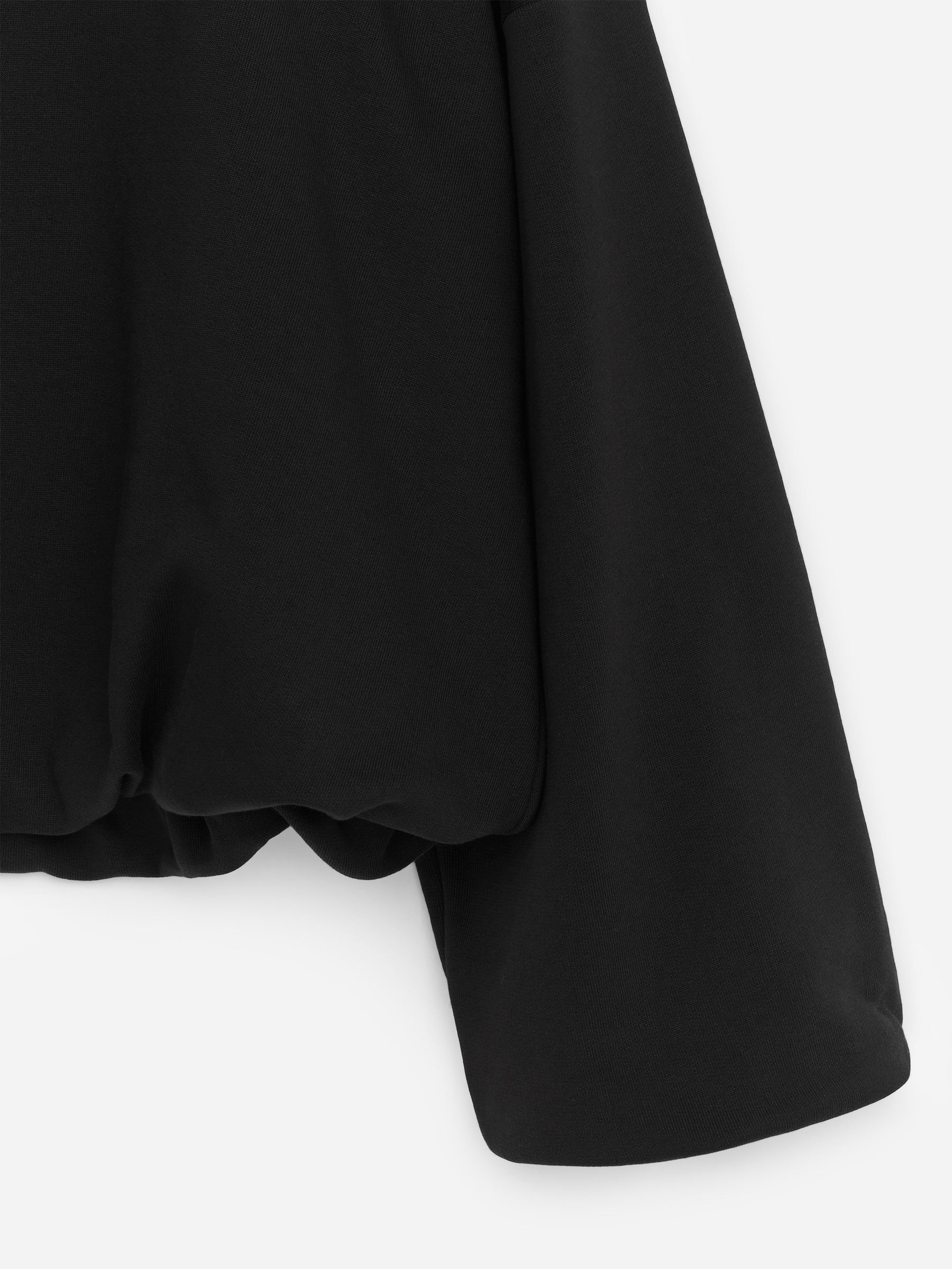 Balloon Sweatshirt - Black - Regular fit - Women - StillMedia/DescriptiveDetail - 1