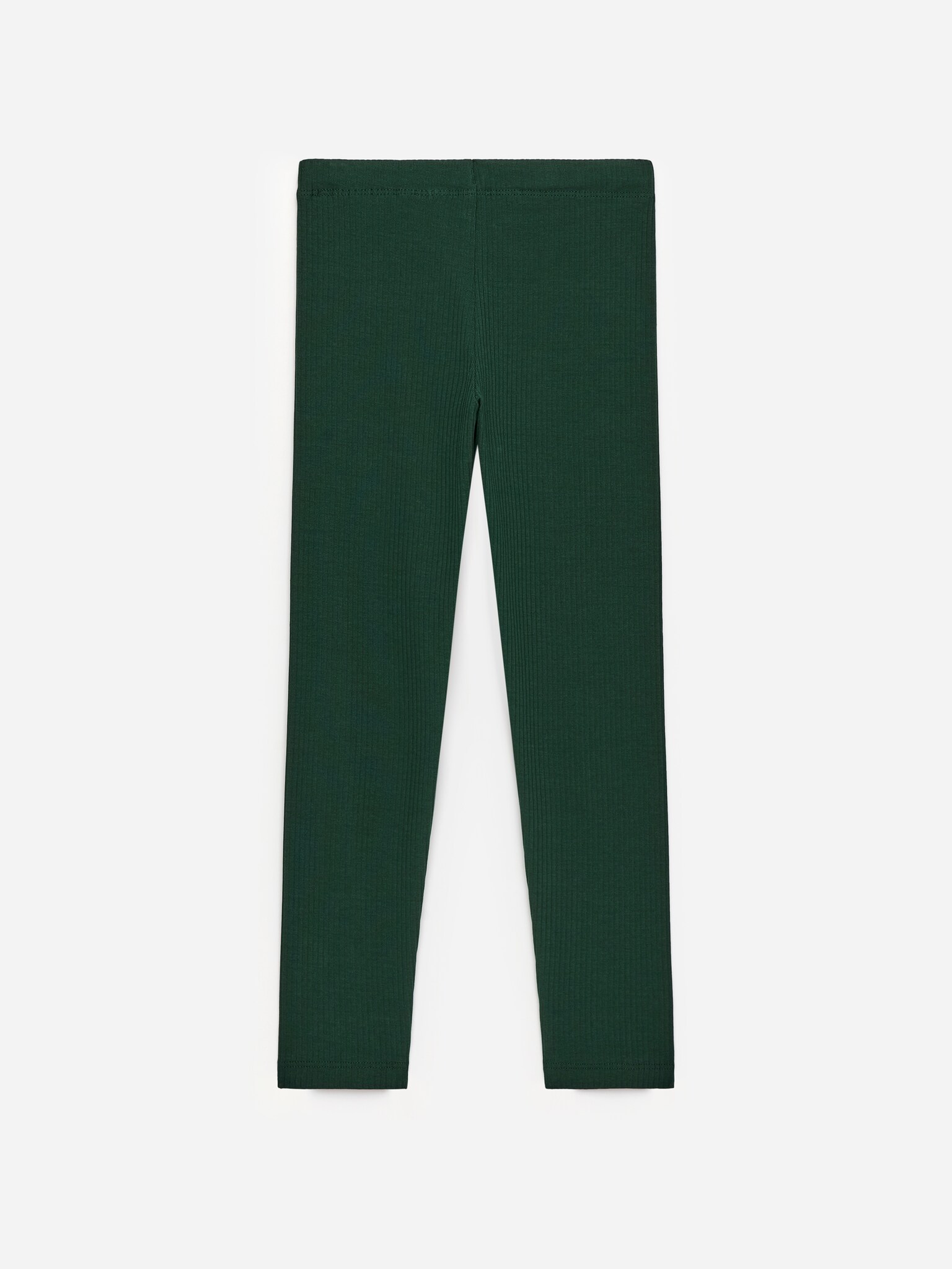 Rib Jersey Leggings - Dark Green/Lilac/Black/Grey Melange - 3
