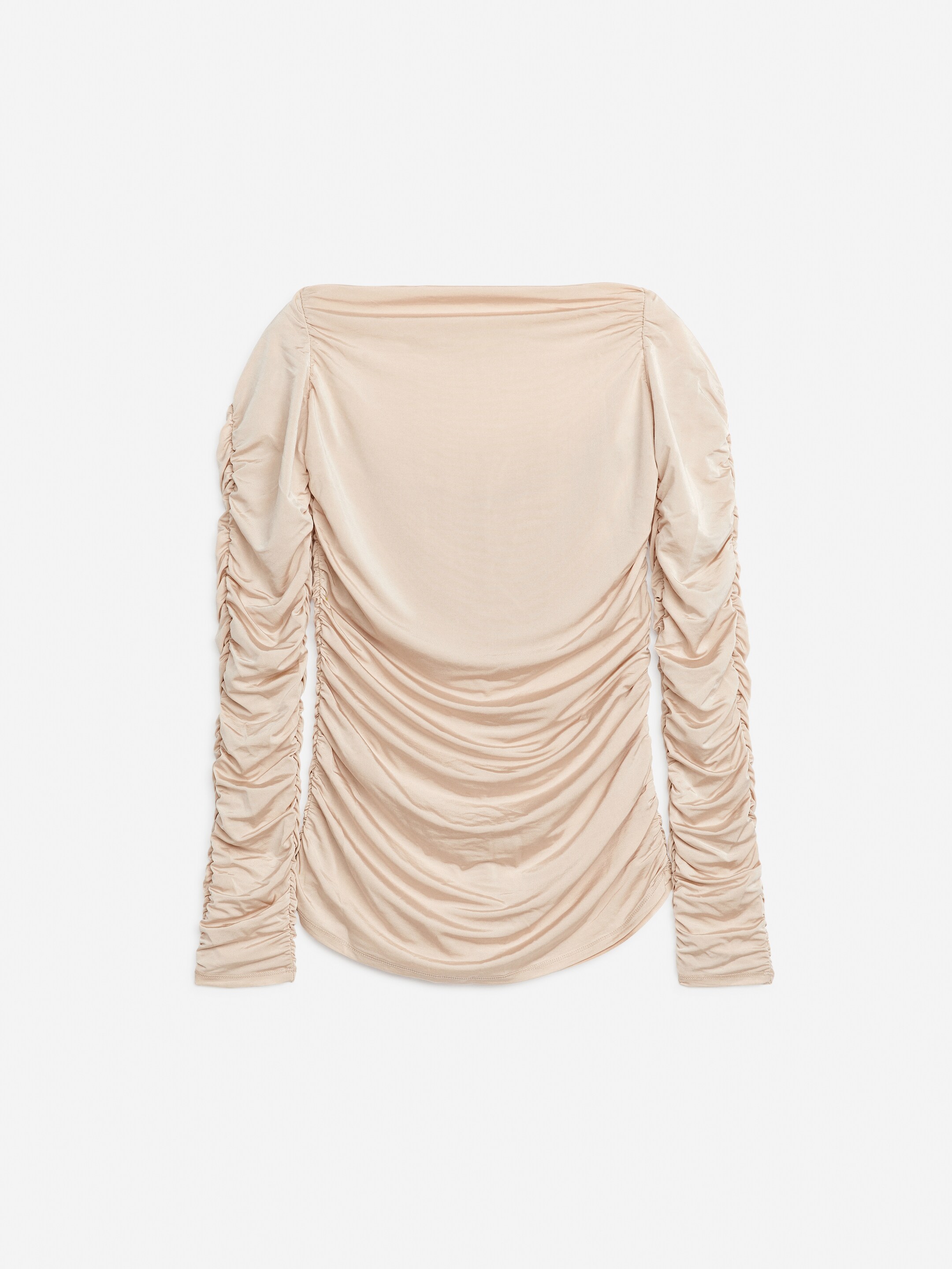 View larger image: Gathered Top - Beige - Ladies | H&M GB 2