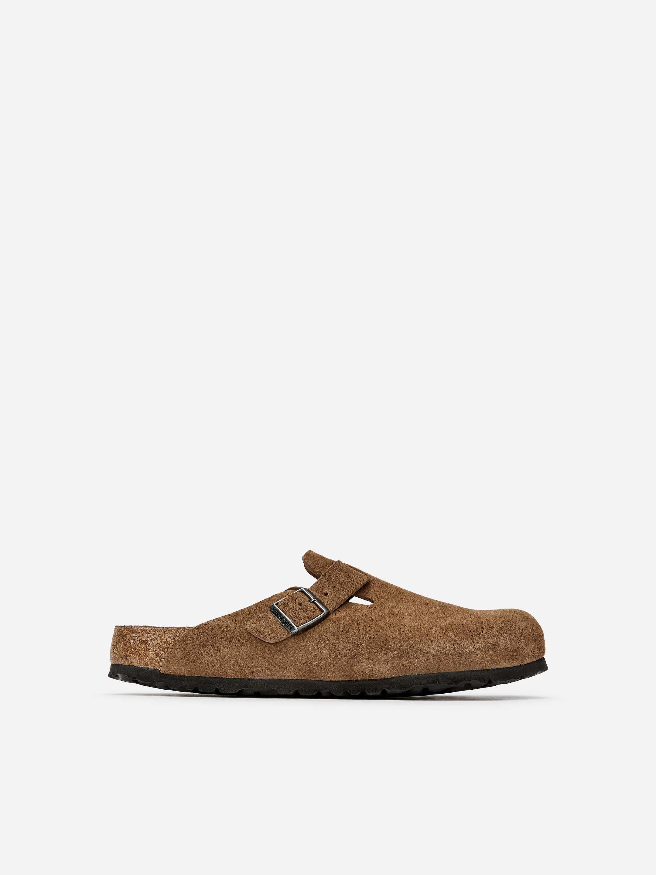 Veloursledersandale Boston von Birkenstock-#7f5c3f-19184