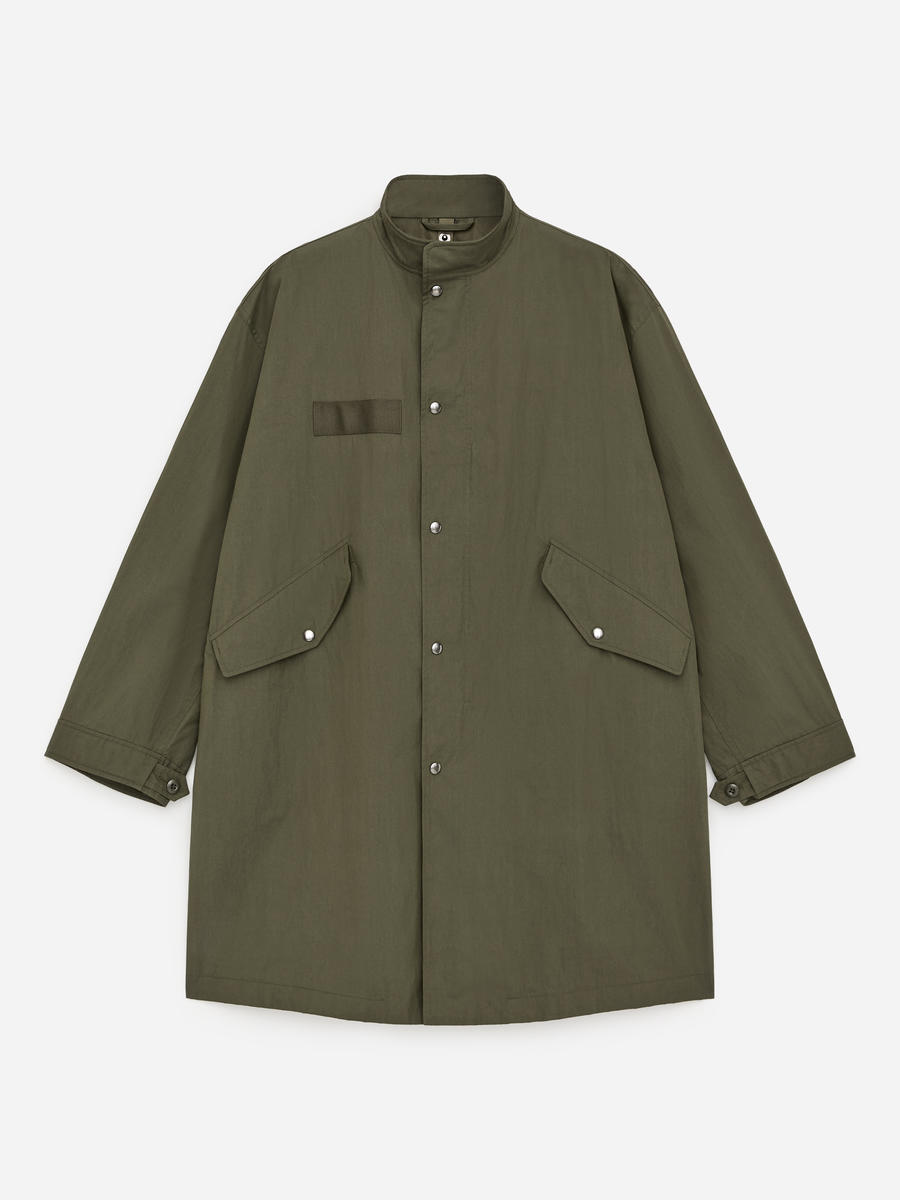 ARKET Men's  Cotton Blend Parka Green,  size XL
