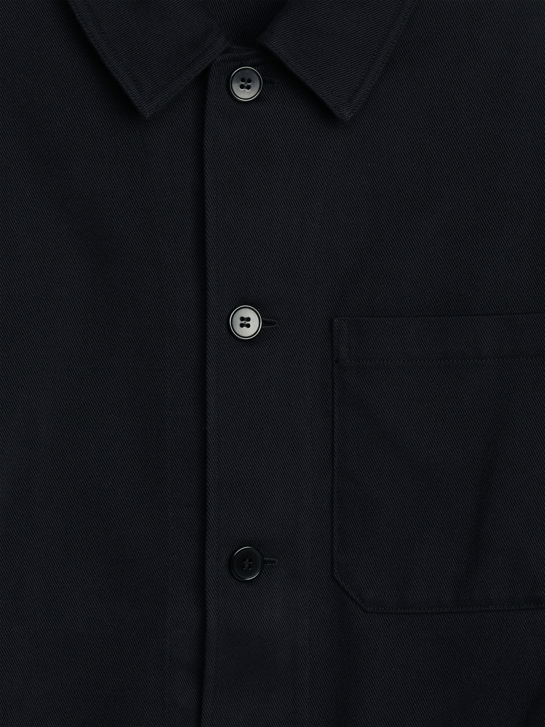 Overshirt aus Baumwolle und Lyocell - Dunkelblau - Relaxed Fit - Herren - StillMedia/DescriptiveDetail - 1