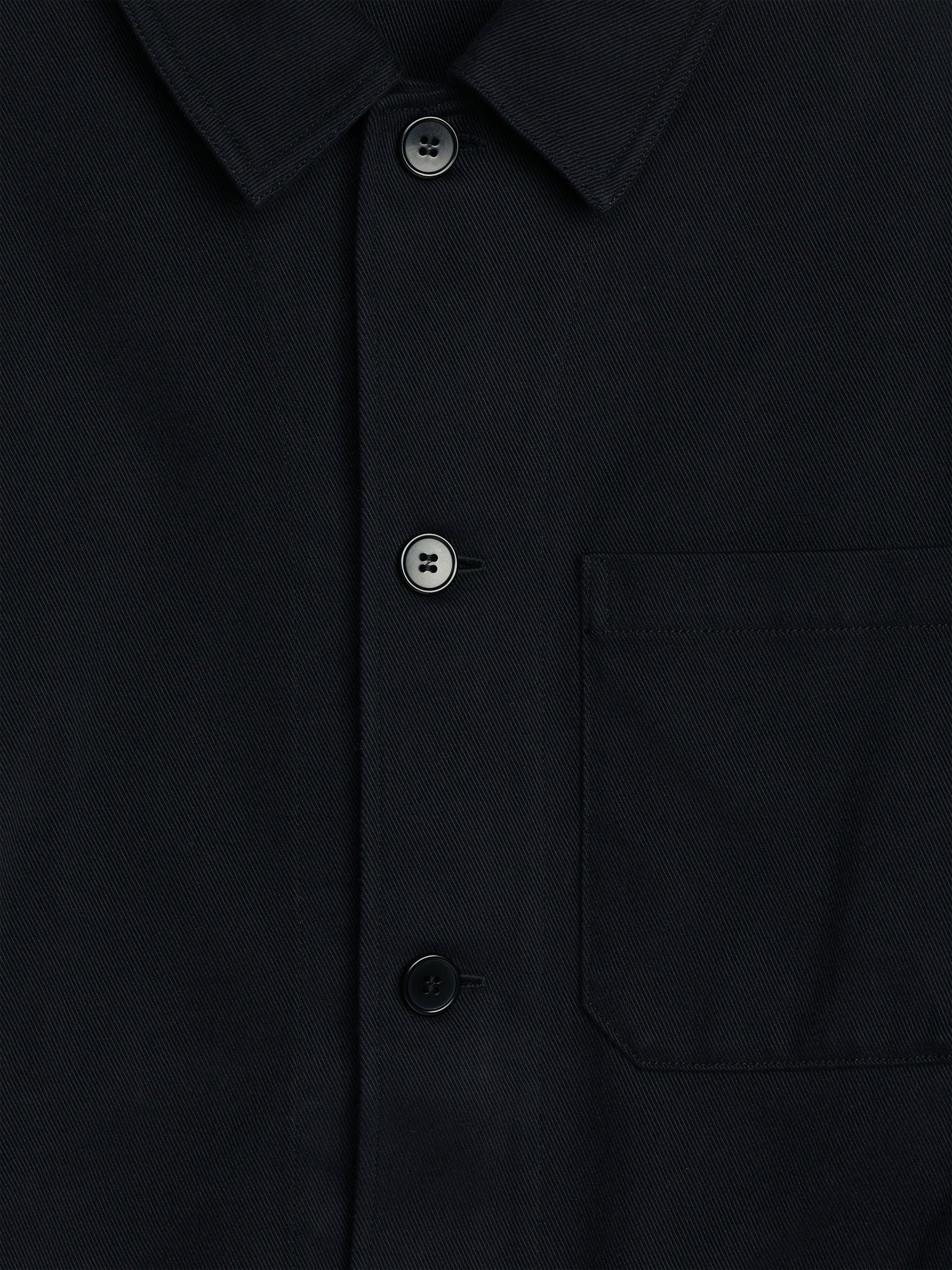 Overshirt aus Baumwolle und Lyocell - Dunkelblau - Relaxed Fit - Herren - StillMedia/DescriptiveDetail - 1