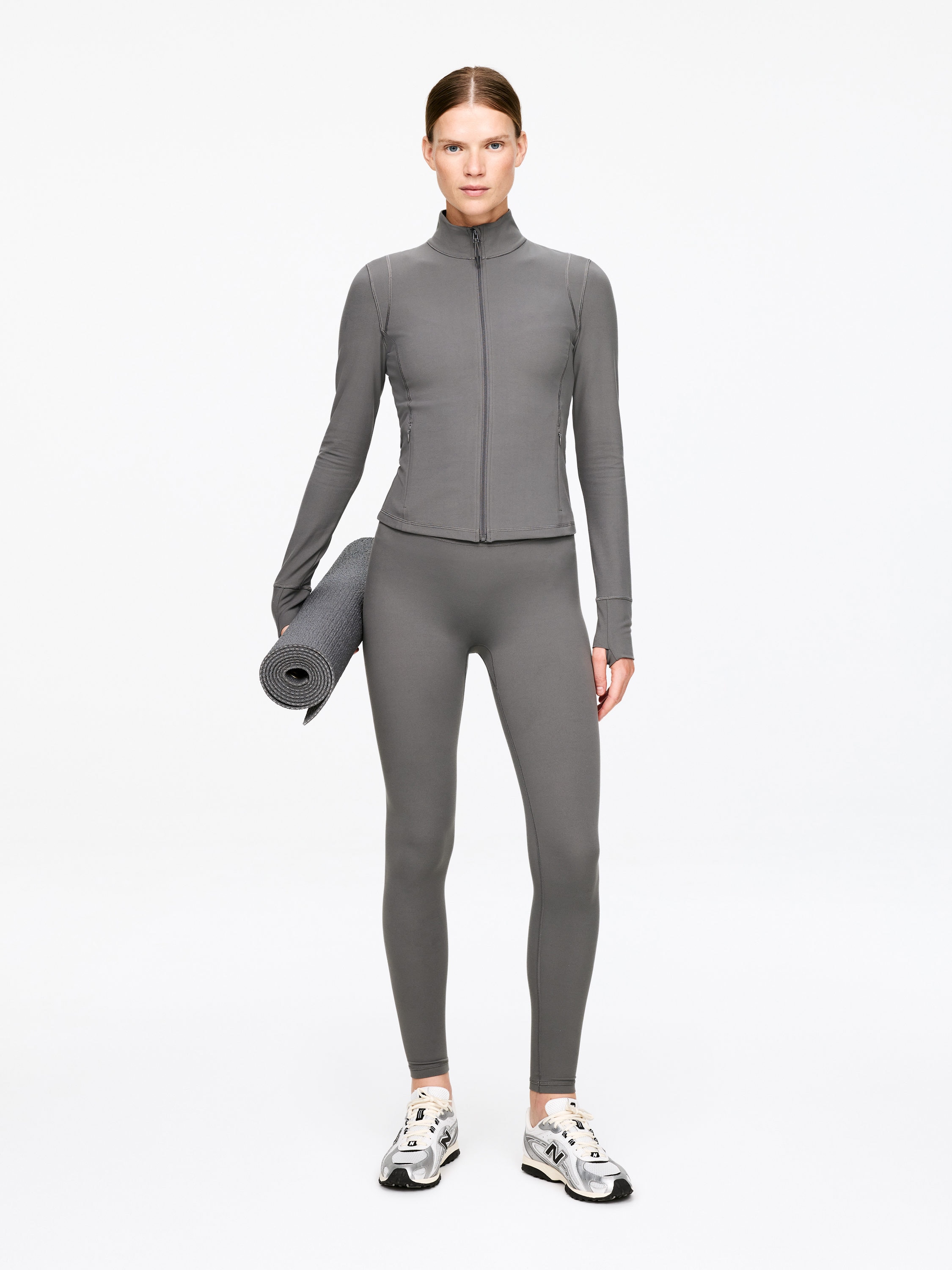 Soft Zip-Up Training Jacket