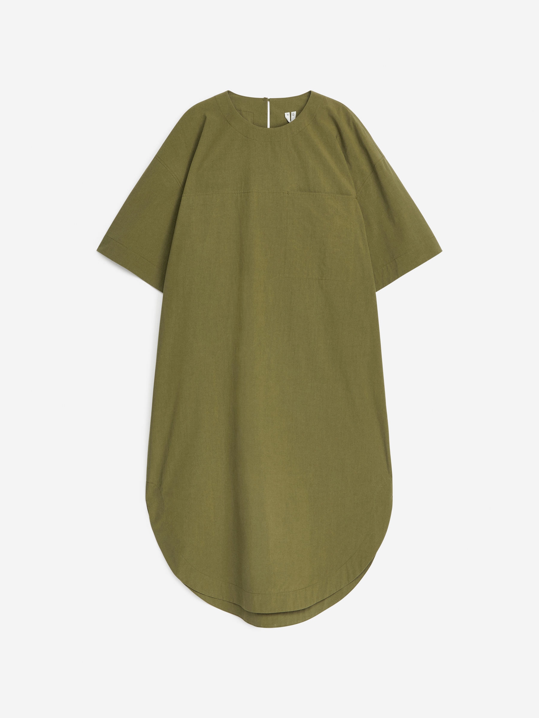 Oversized T-Shirt Dress-#72694D-7932