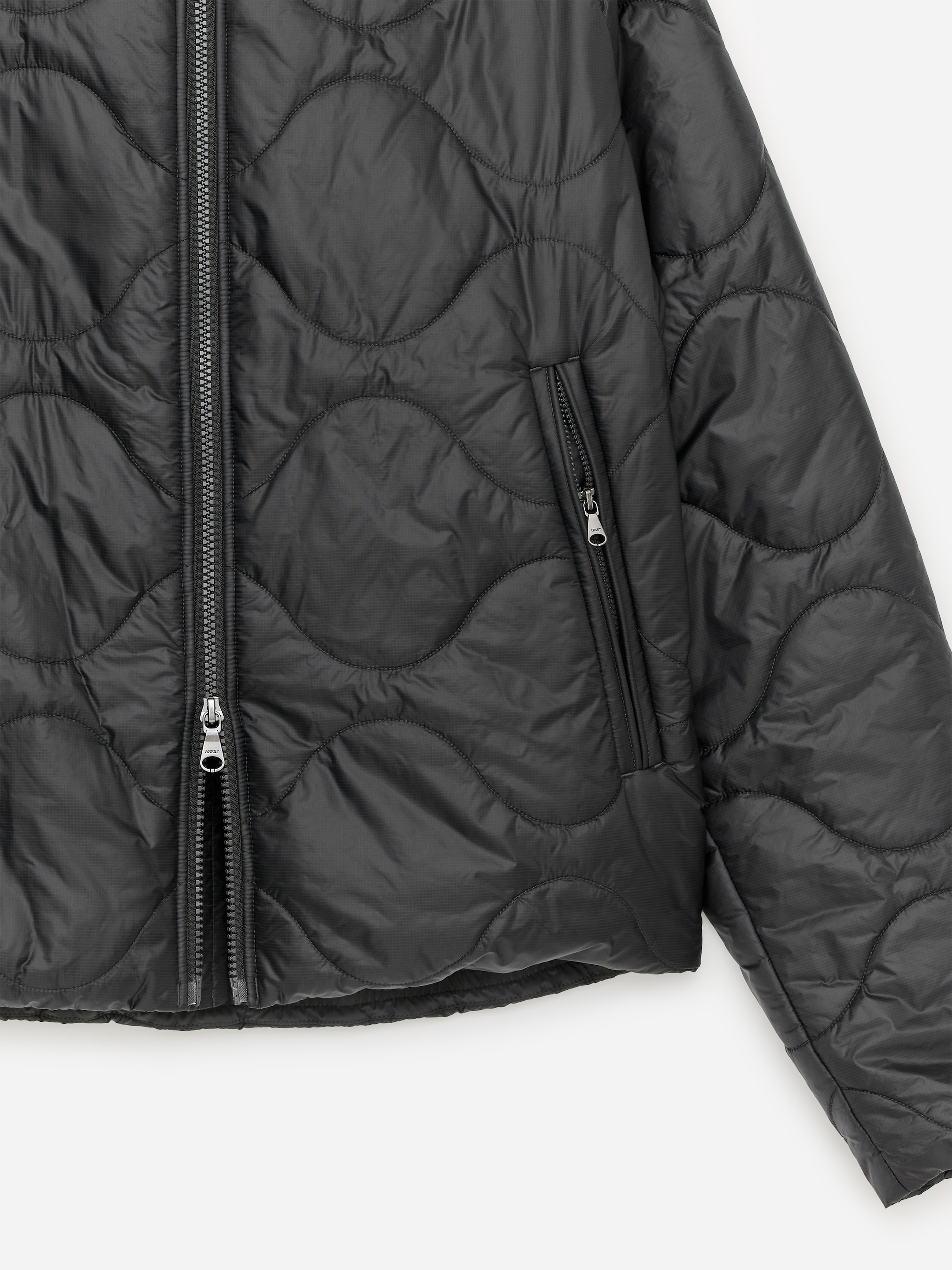 Veste à capuche ARKET ACTIVE - Noir - Regular fit - Homme - StillMedia/DescriptiveDetail - 2