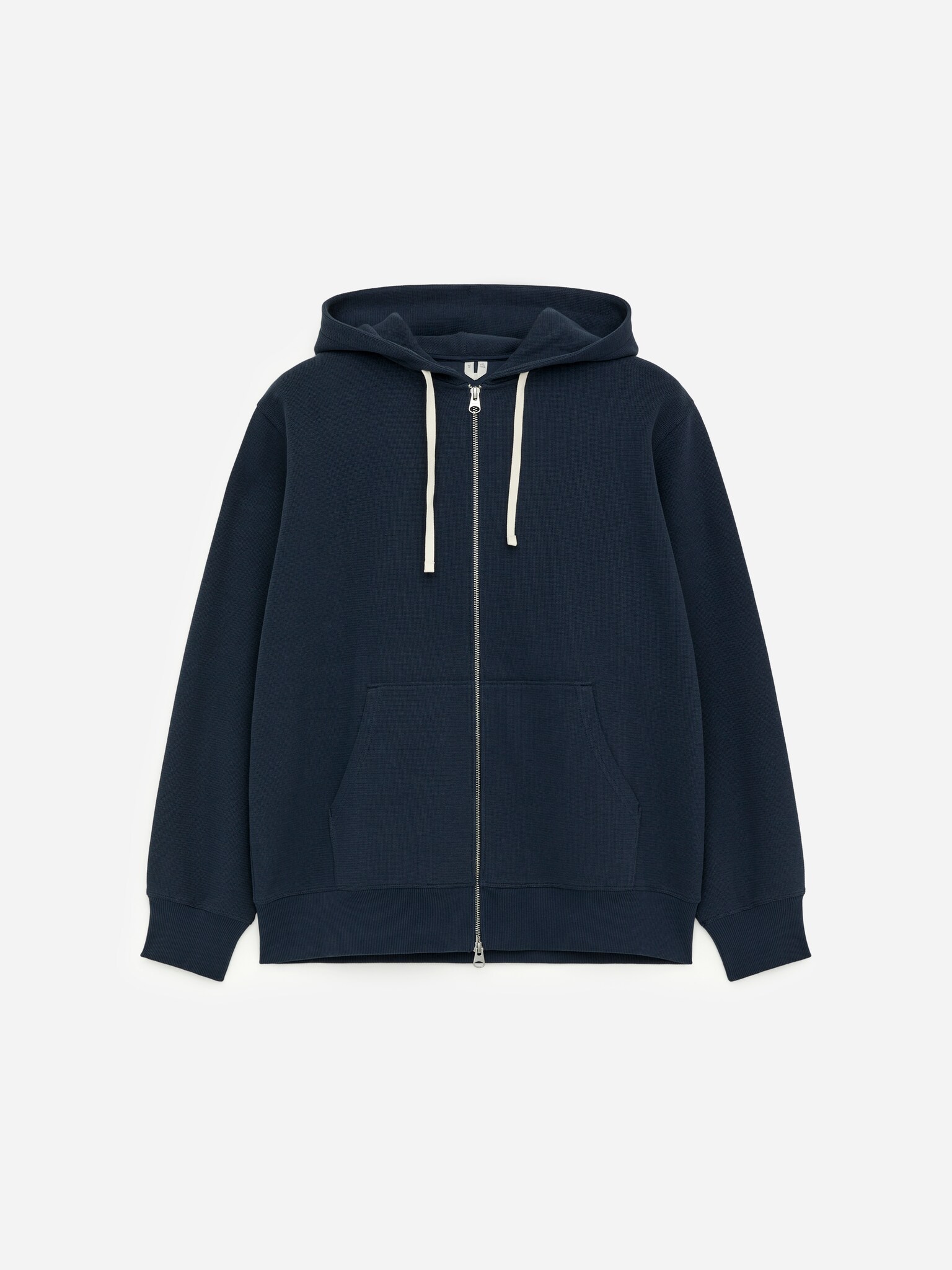 Sweat à capuche avec fermeture éclair - Bleu foncé - 2