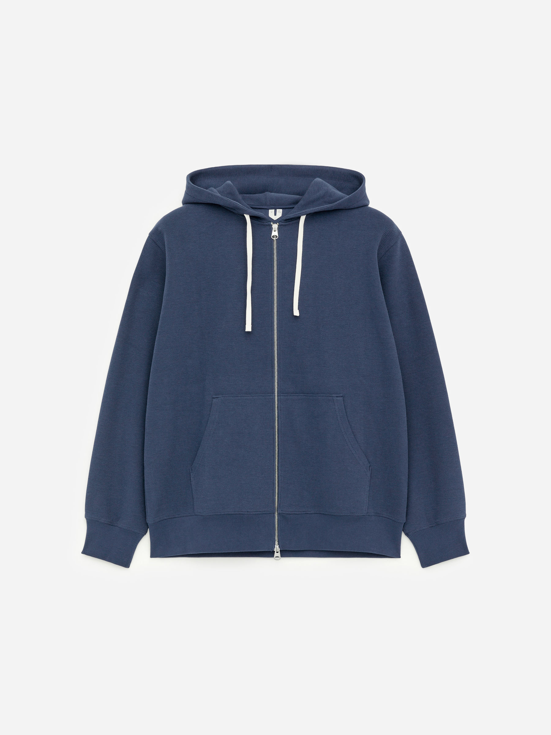 Zip Hoodie-Blue-17258