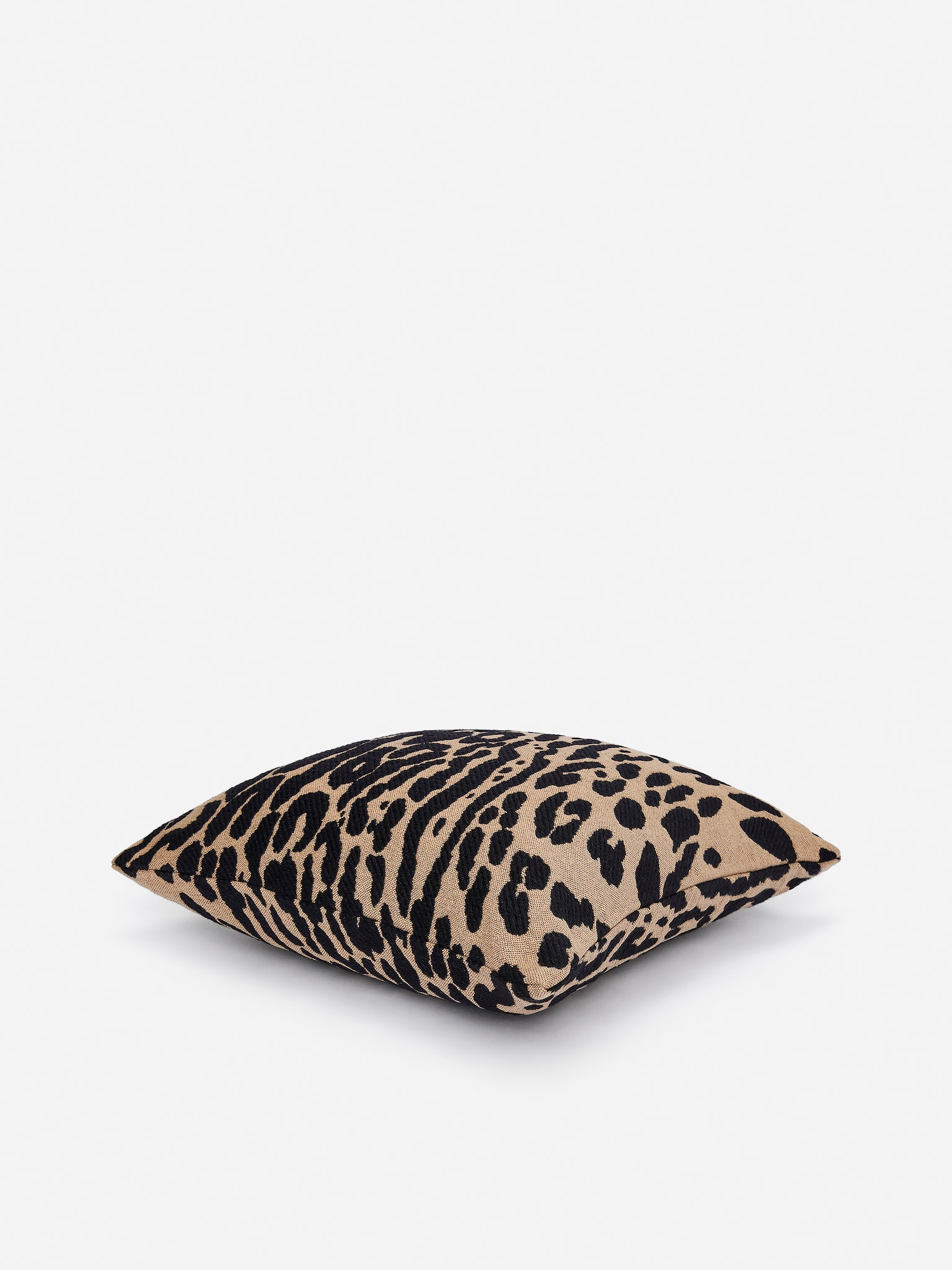Cushion Cover 50x50 cm - Beige/Black