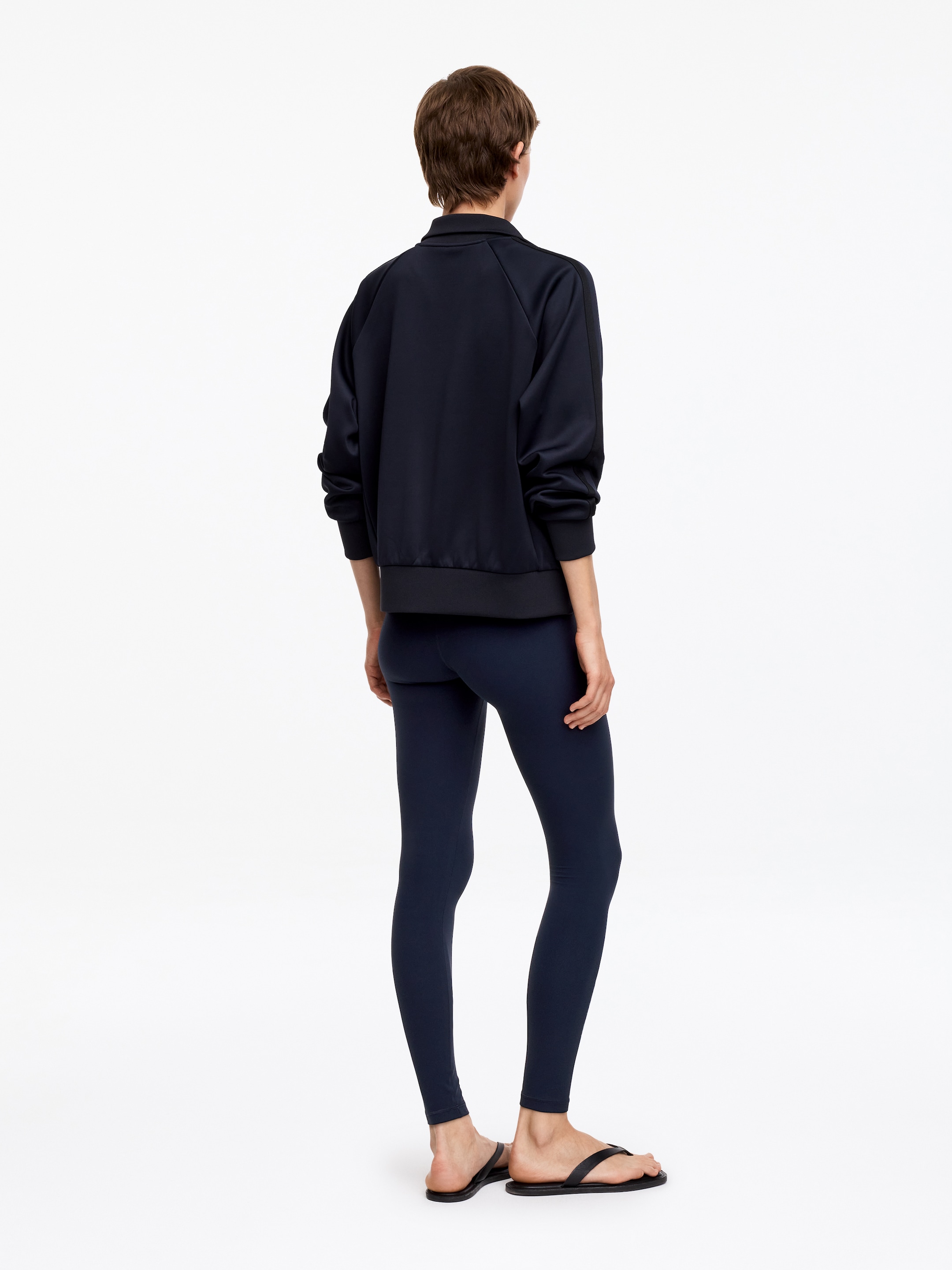 Soft Active Leggings - Dark Blue - Slim fit - Women - StillMedia/Lookbook - 2