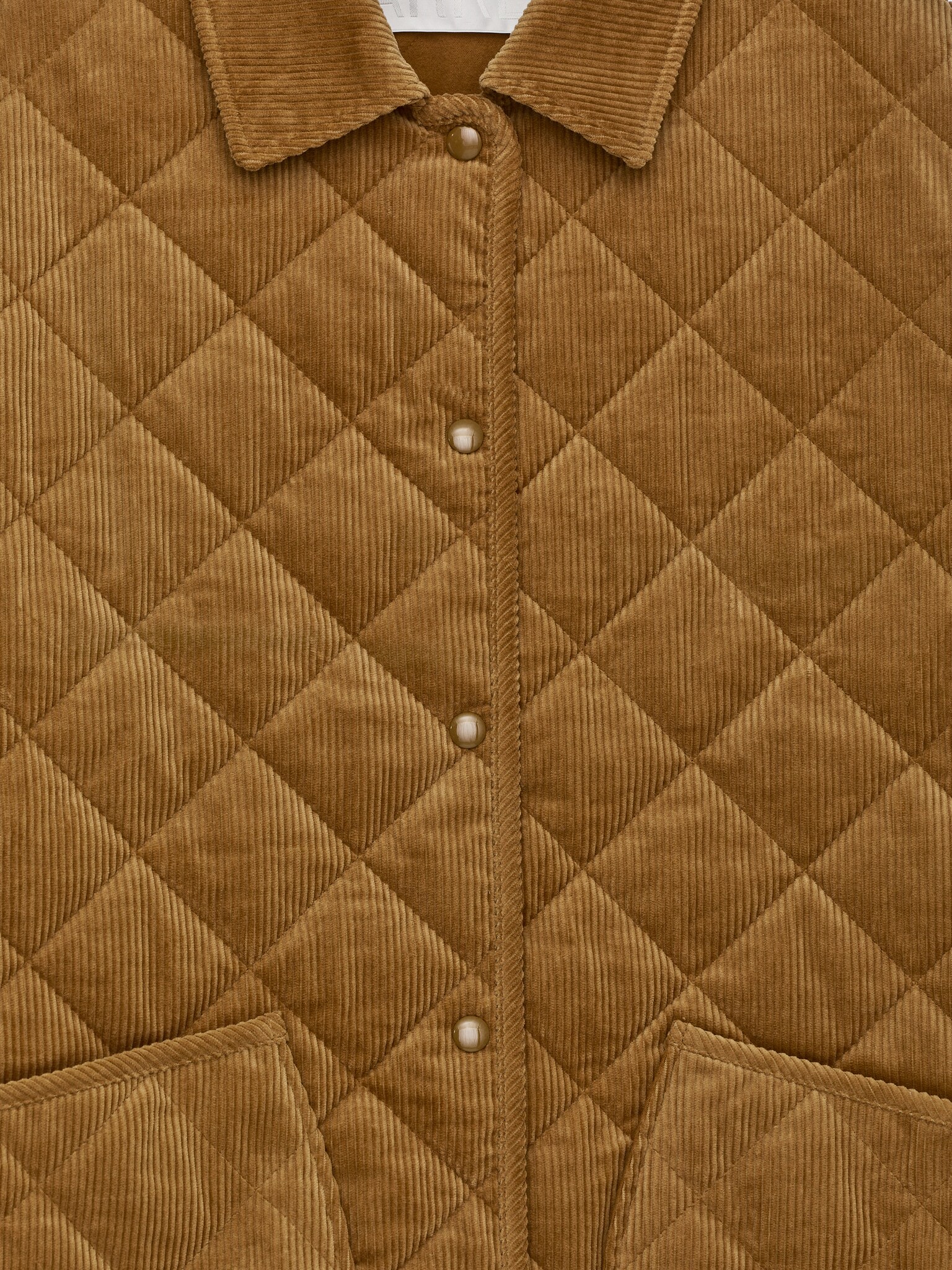 Veste en velours côtelé - Marron/Noir - 4