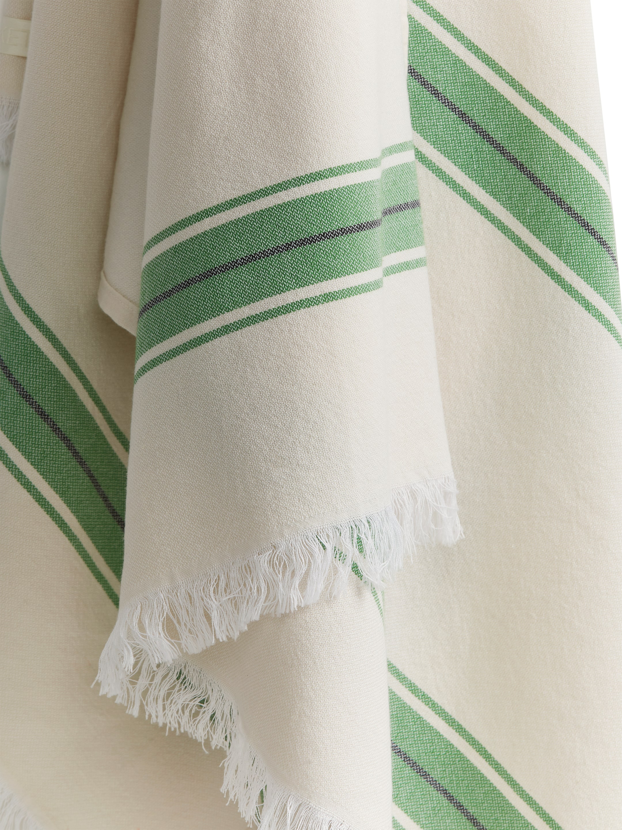 Zobrazit větší obrázek: Bavlněná plážová deka - Green/Off White - HOME | H&M CZ 2