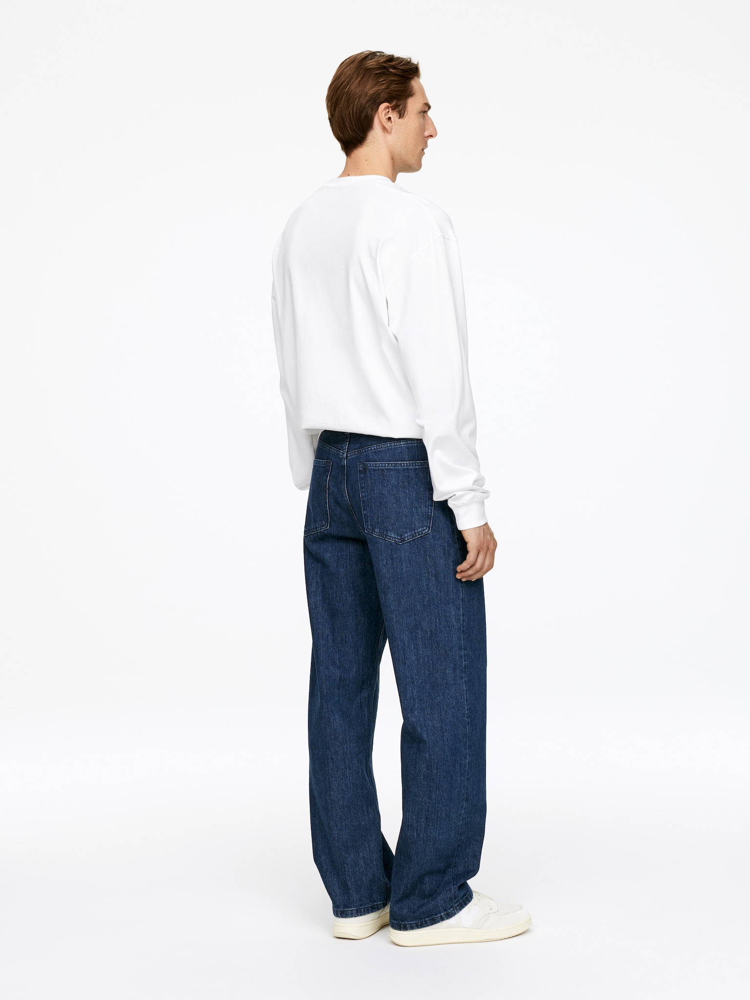MIST wide jeans - Mørkeblå/Mørkeblå/Mellemblå/Sort - 3
