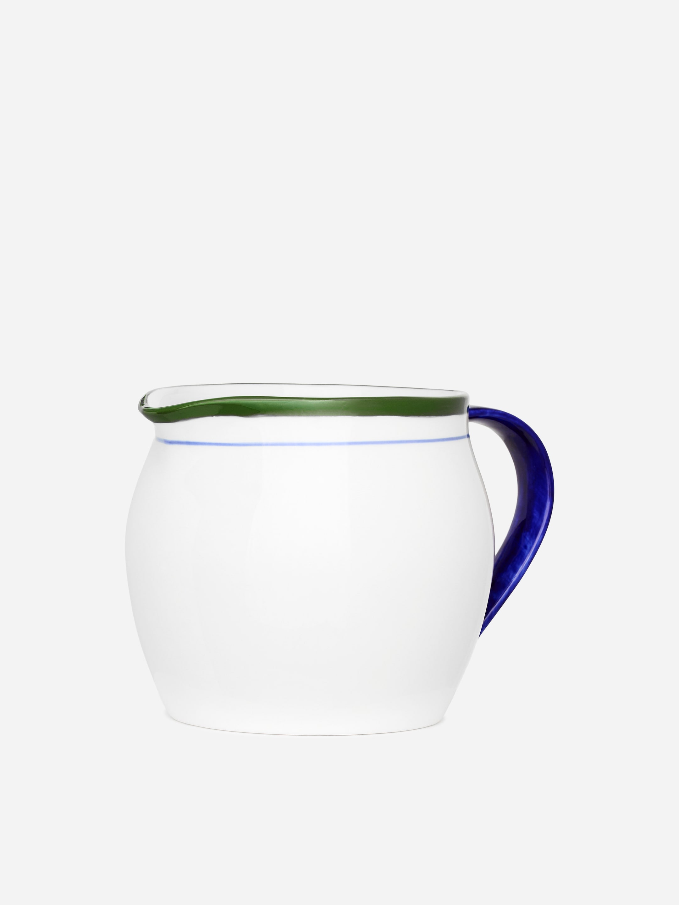 Carafe en céramique - Blanc/Vert/Bleu - Maison et décoration - StillMedia/DescriptiveStillLife - 2