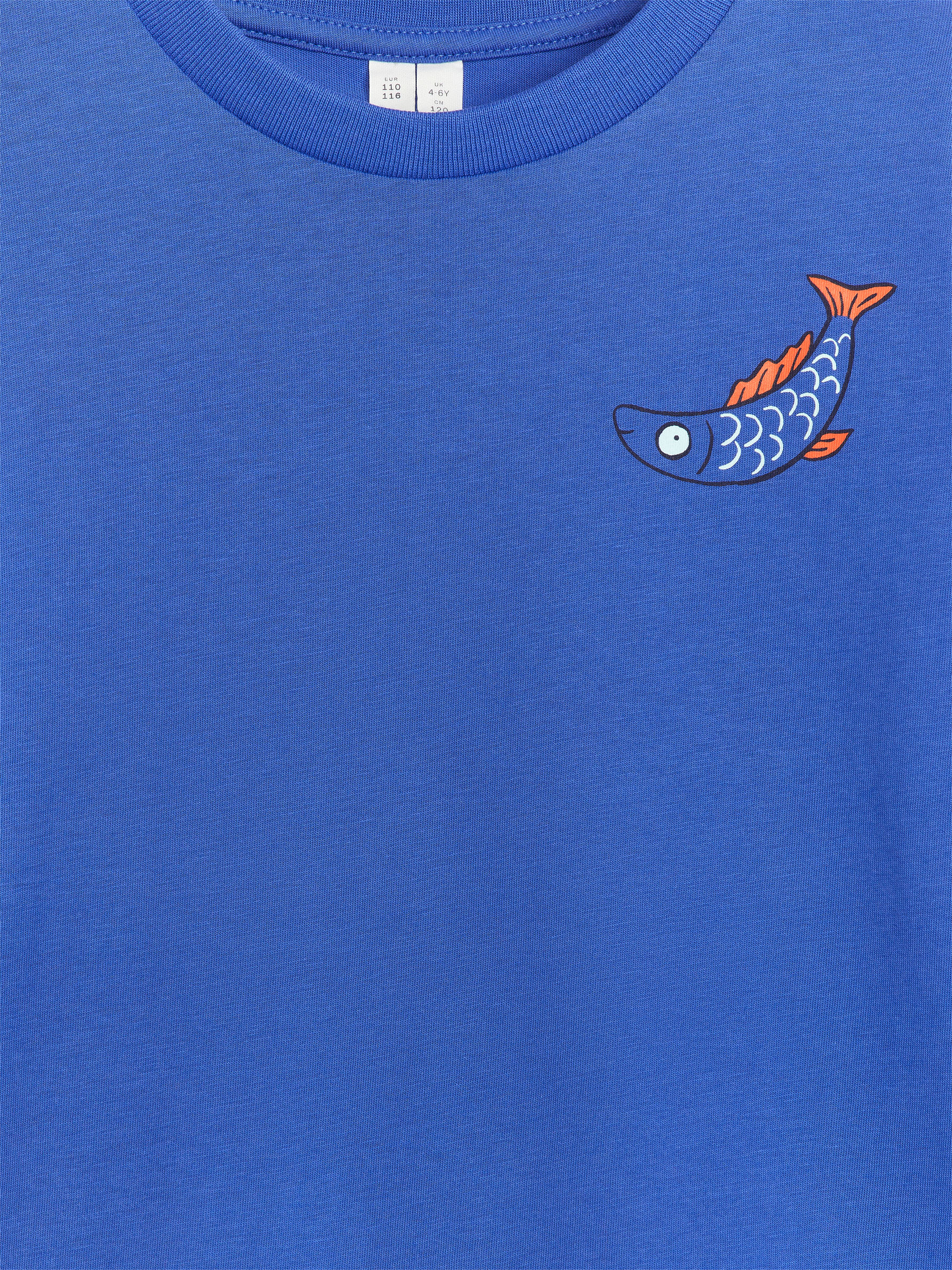 Langarmshirt - Knallblau - Loose Fit - Kinder - StillMedia/DescriptiveDetail - 1