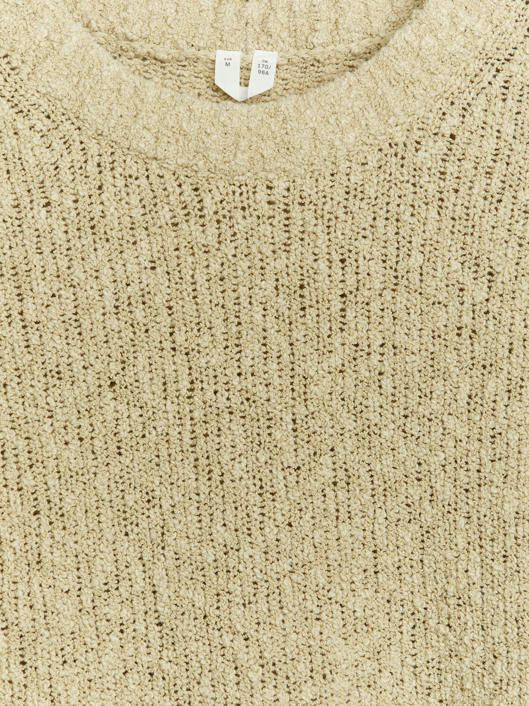 Open-Knit Jumper - Beige - Loose fit - Women - StillMedia/DescriptiveDetail - 2