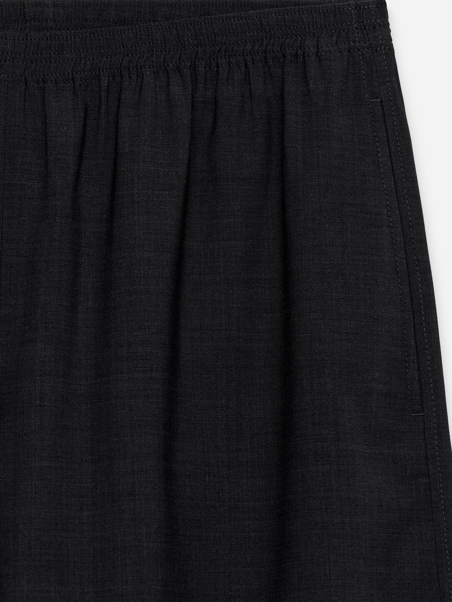 Barrel-Leg Trousers - Dark Grey/Black - 4