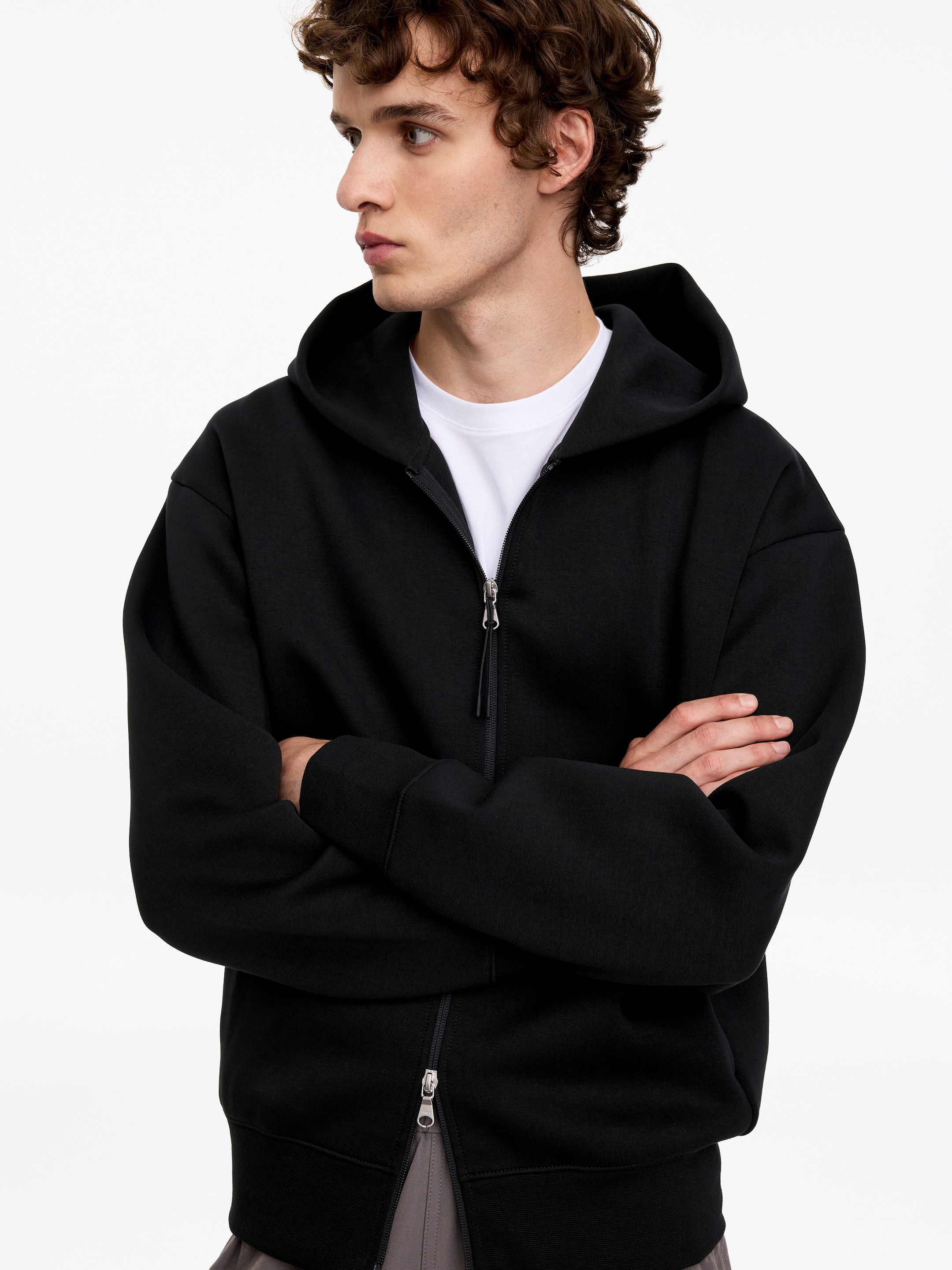 ARKET ACTIVE Scuba-Kapuzenjacke - Schwarz - Regular Fit - men - StillMedia/Lookbook - 2