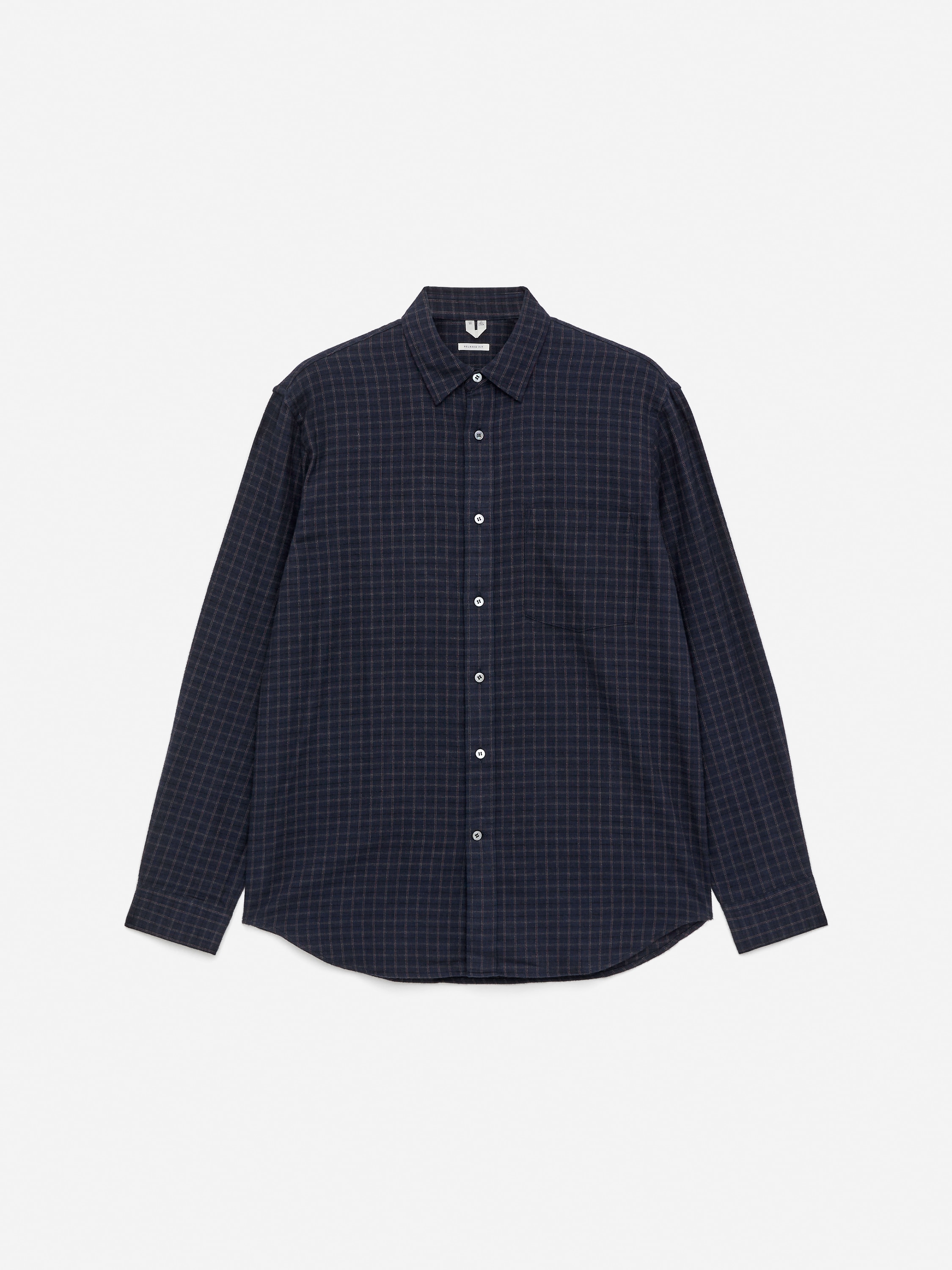 Camisa de franela - Azul oscuro/Gris jaspeado/Rojo/negro/Beige/varios colores