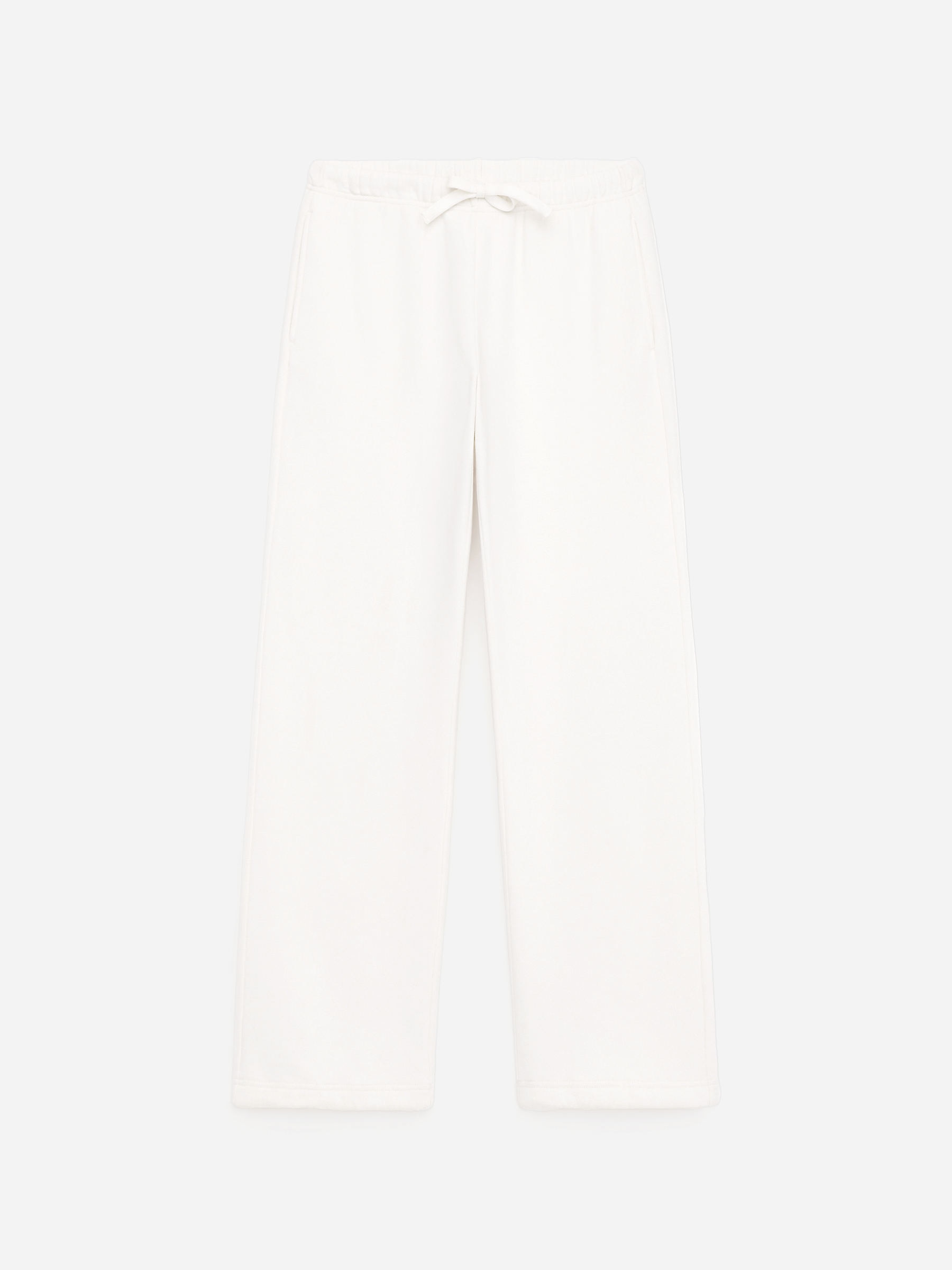 Sweatpants i bomull-#F4F3E9-17312