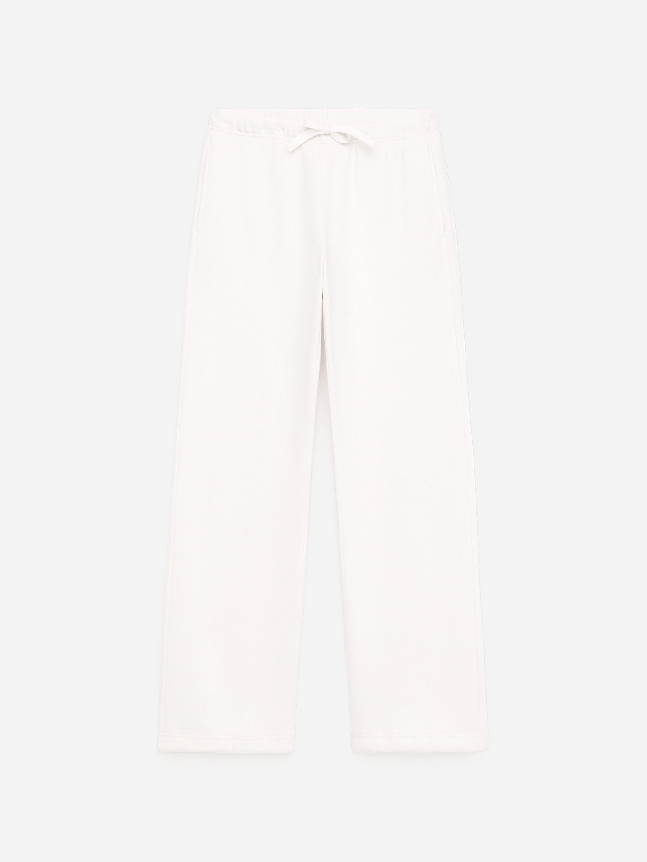 Cotton Sweatpants-#F4F3E9-17312