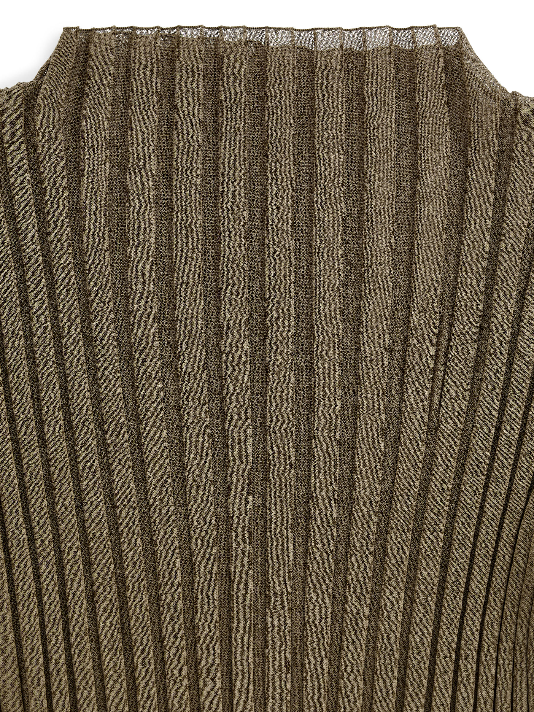 Sheer Rib Top - Brown - Slim fit - Women - StillMedia/DescriptiveDetail - 1