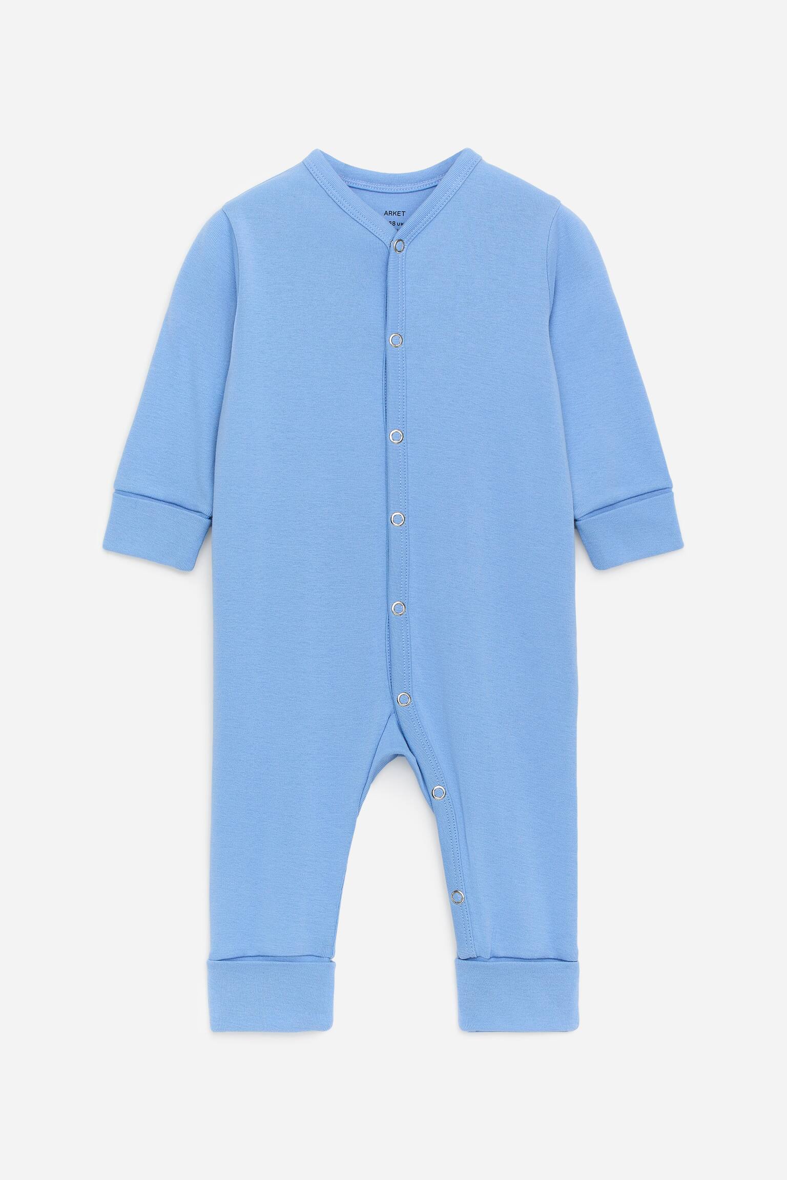 All-in-One Pyjama Set of 2 - Blue/Beige/Pink/Orange - 3