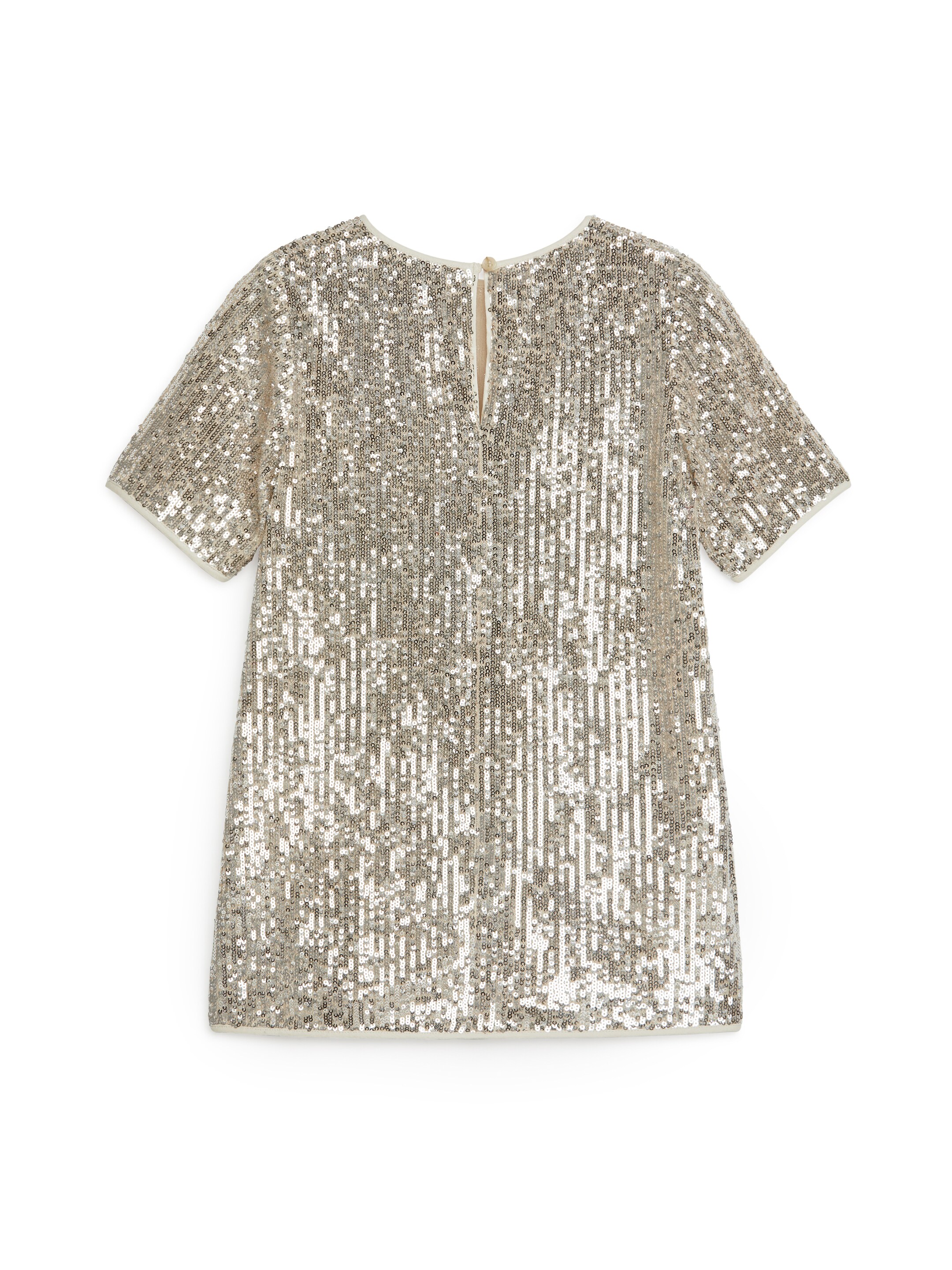 Ingrandisci l'immagine: Sequin Dress - Silver - BAMBINO | H&M CH 2