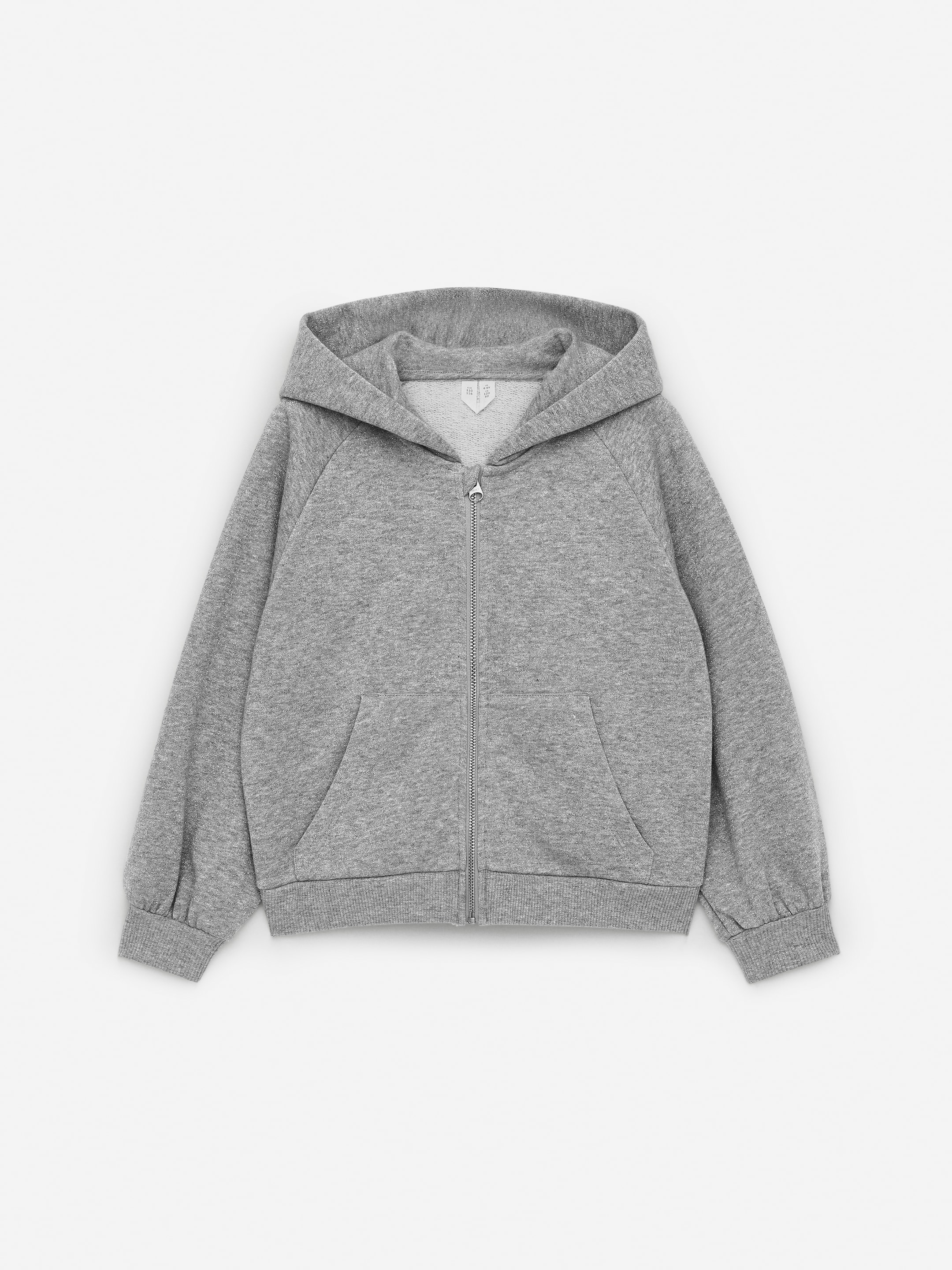 Grösseres Bild ansehen: Kapuzenpullover mit Reißverschluss - Graumeliert - KINDER | H&M CH 1