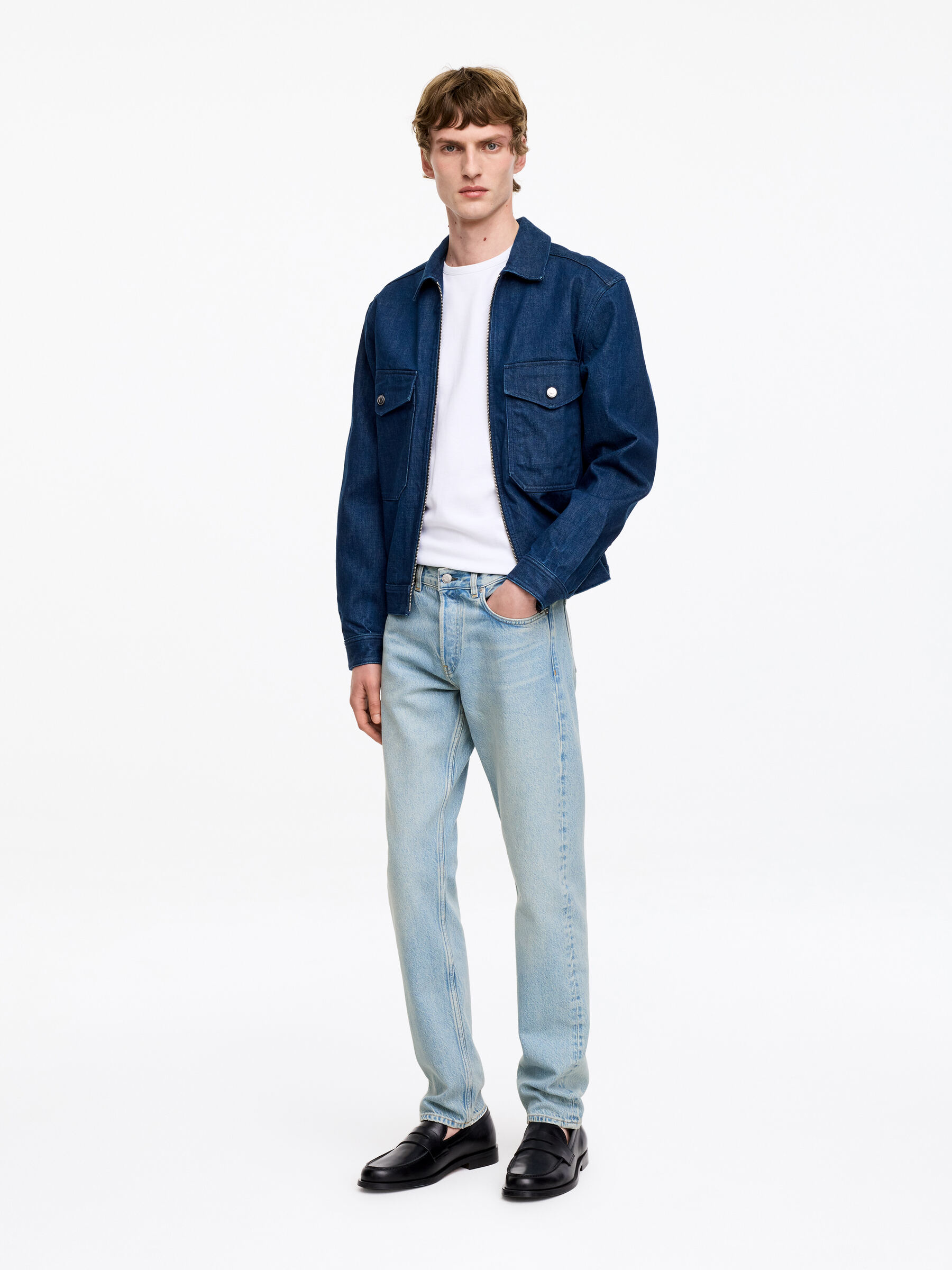 PARK Regular Straight Jeans - Hellblau - Regular Fit - Men - StillMedia/Lookbook - 5